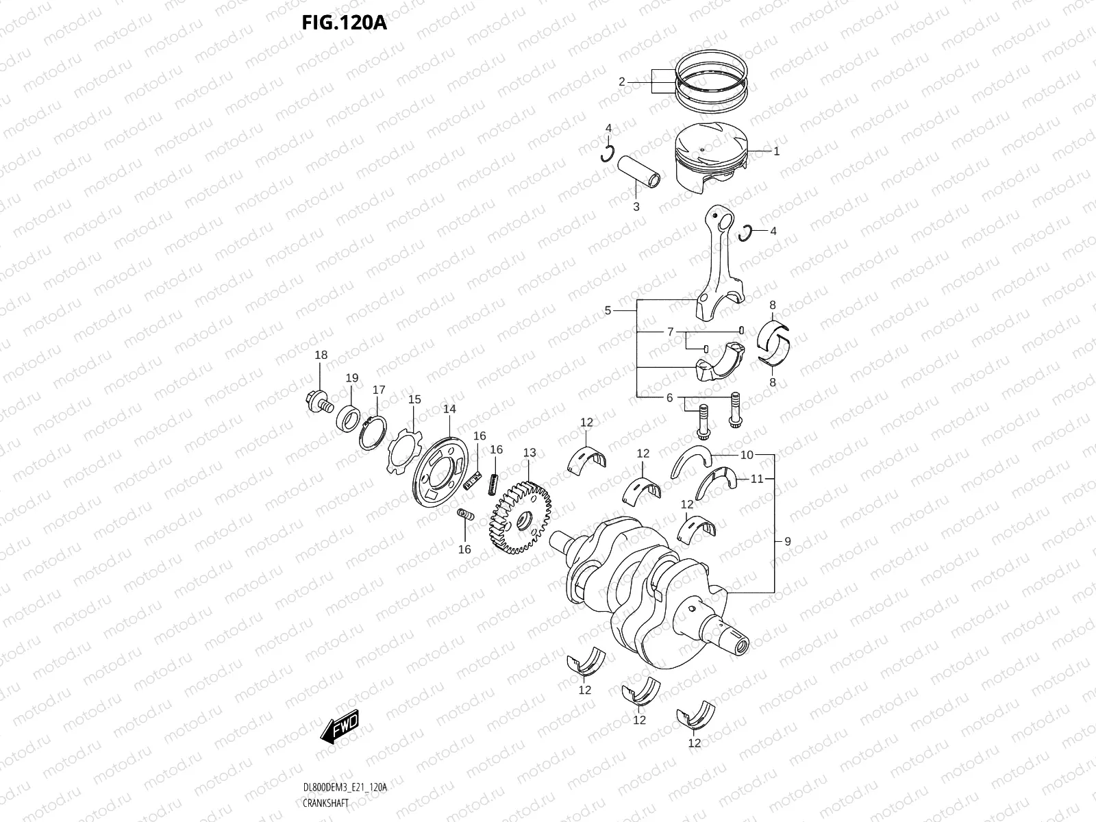 120A - CRANKSHAFT