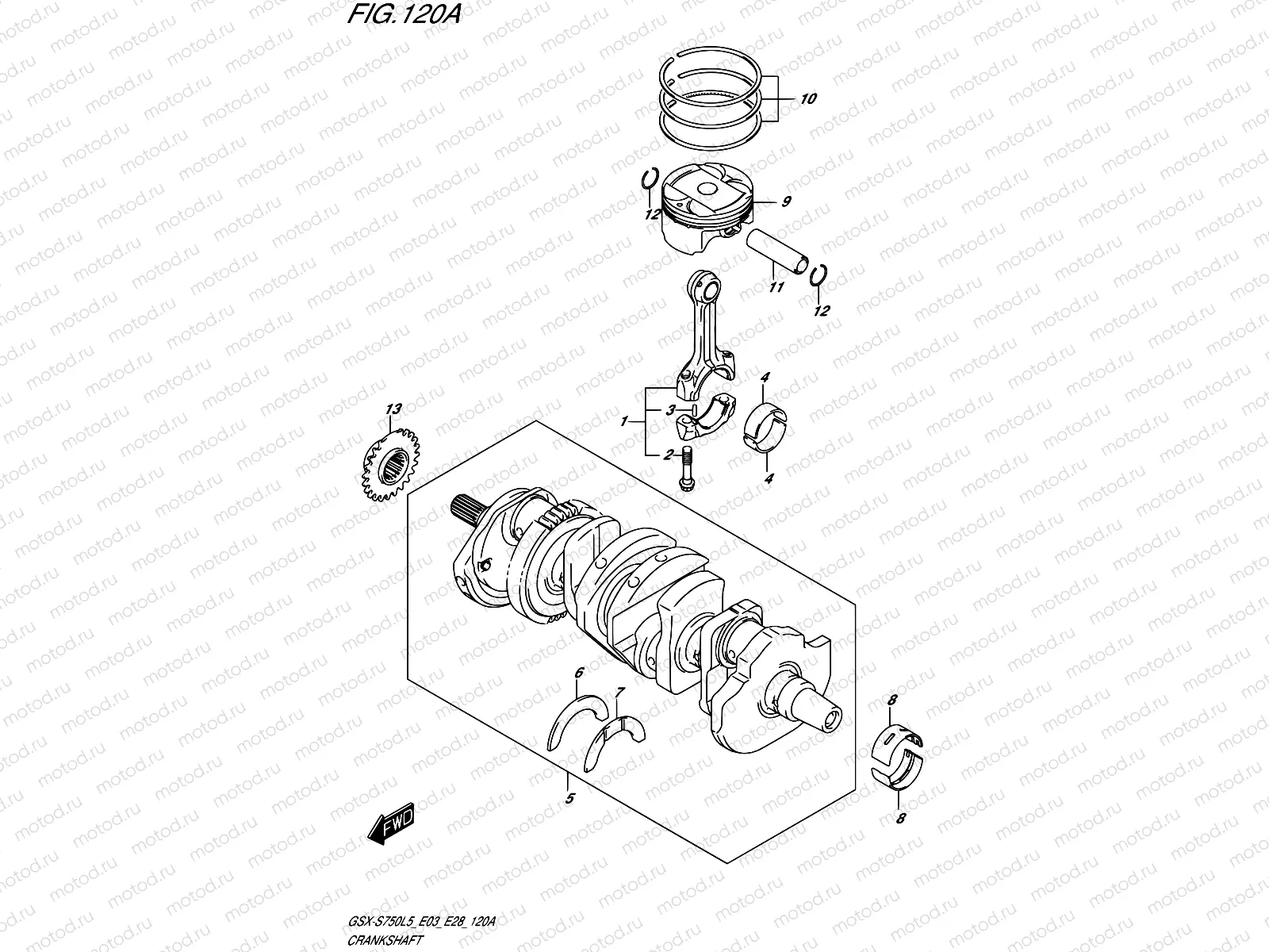 120A - CRANKSHAFT