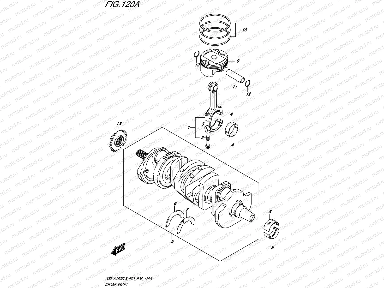 120A - CRANKSHAFT