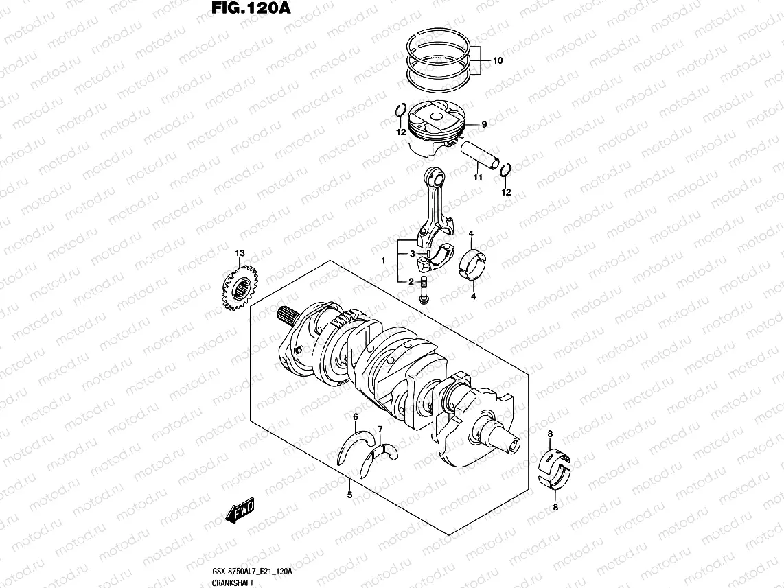 120A - CRANKSHAFT