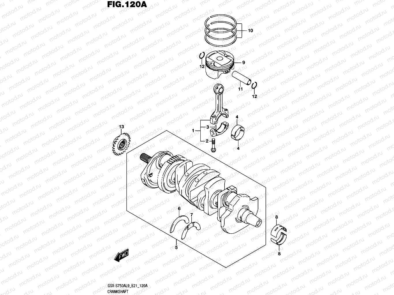 120A - CRANKSHAFT