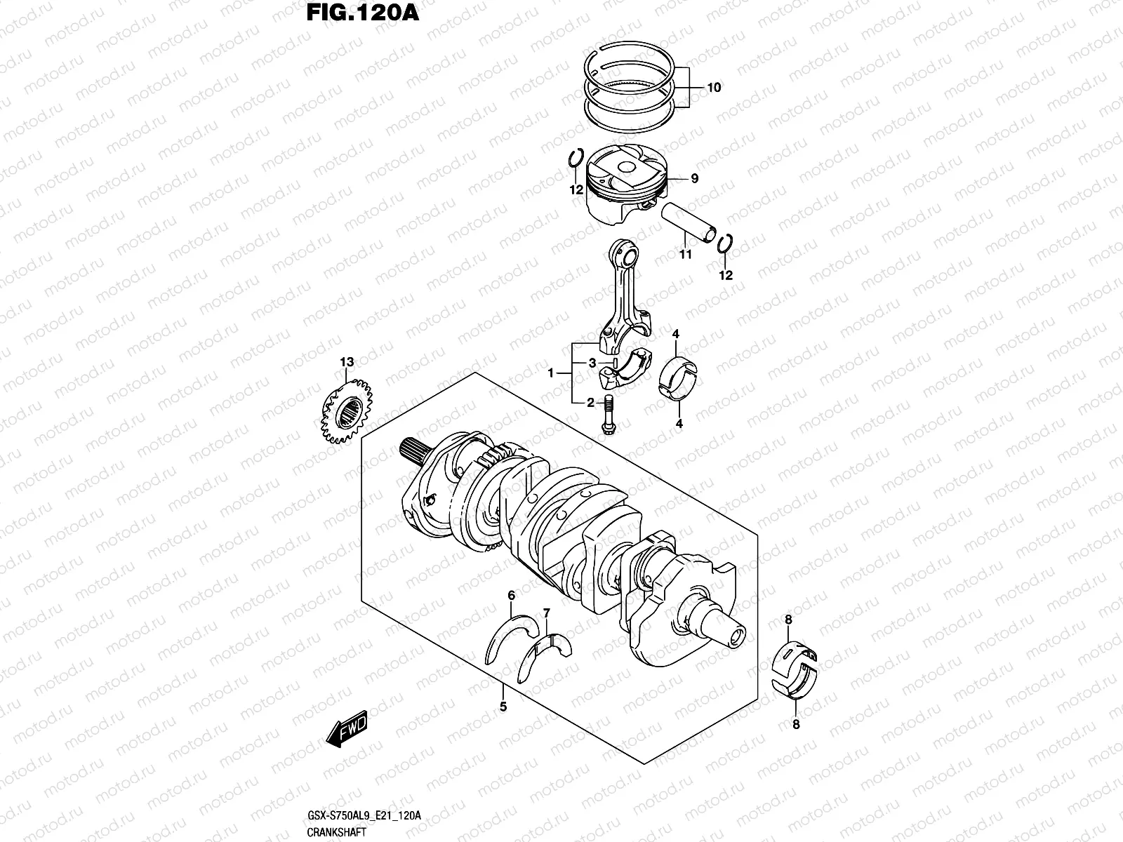 120A - CRANKSHAFT