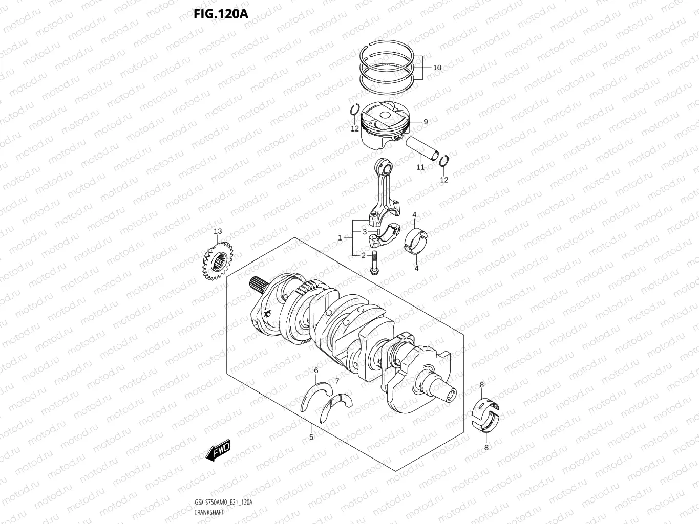 120A - CRANKSHAFT