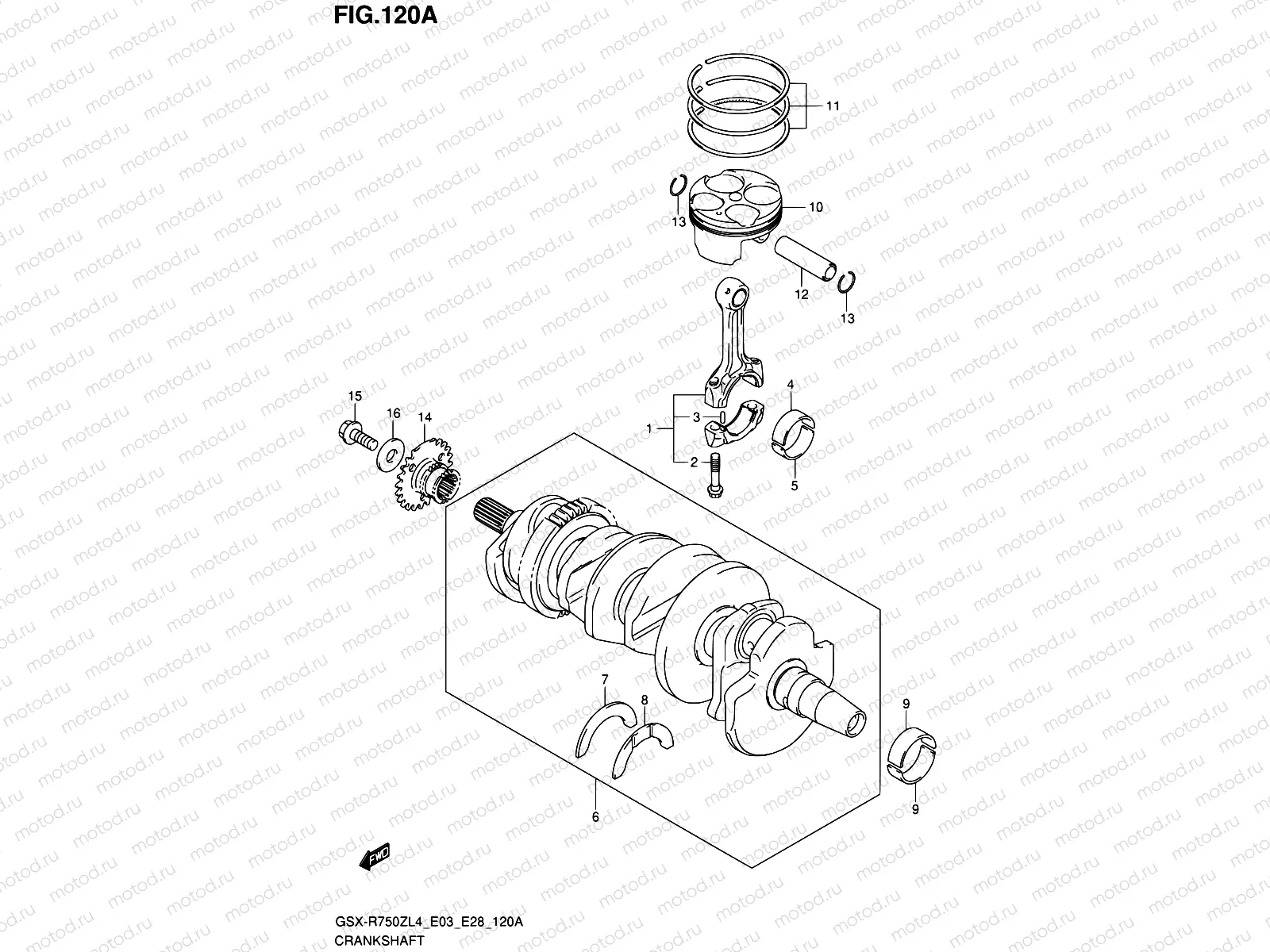 120A - CRANKSHAFT