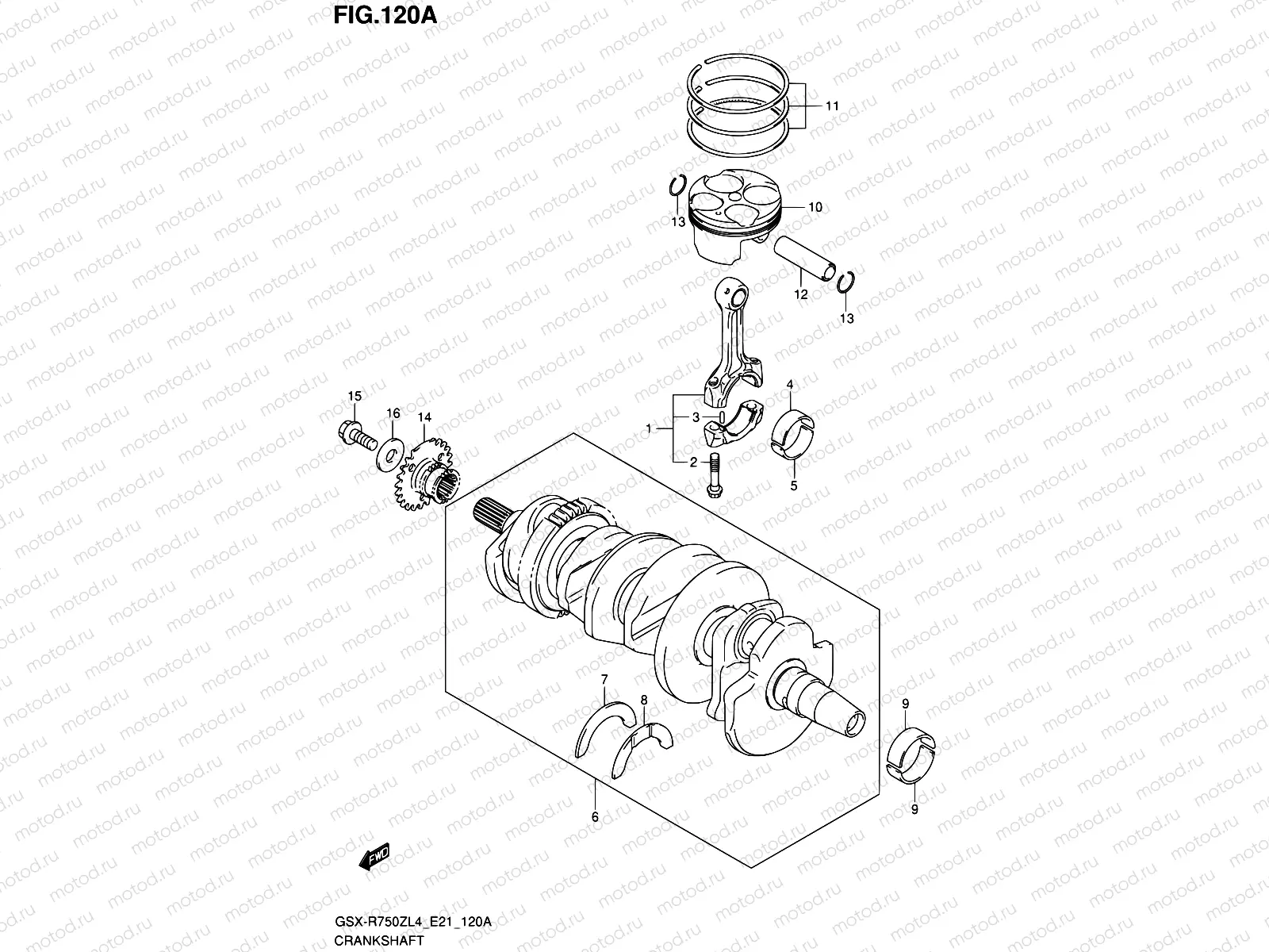 120A - CRANKSHAFT