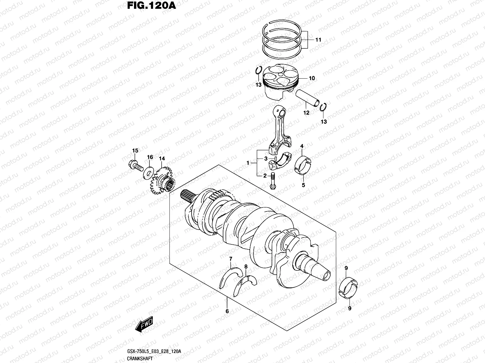 120A - CRANKSHAFT
