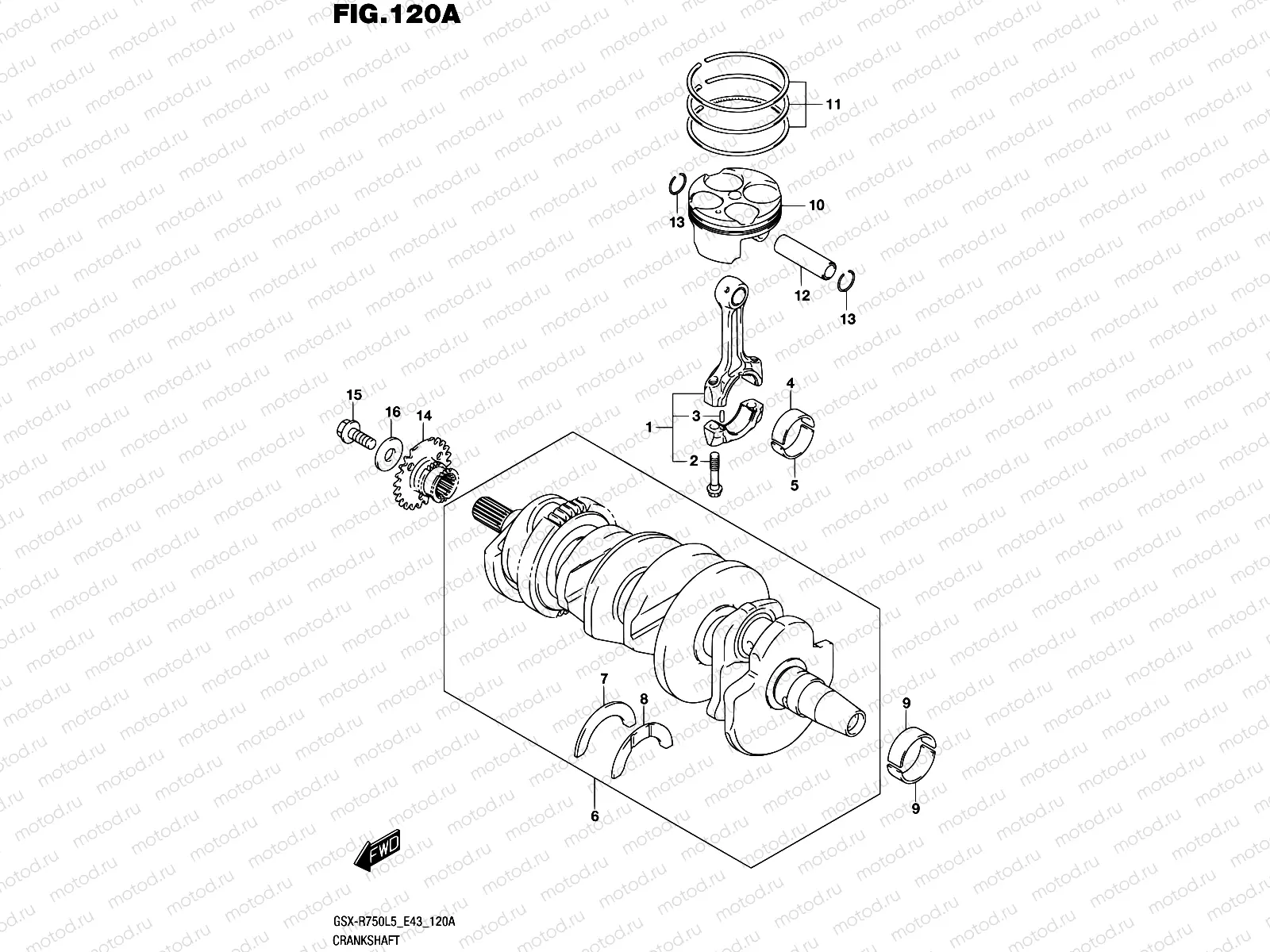 120A - CRANKSHAFT