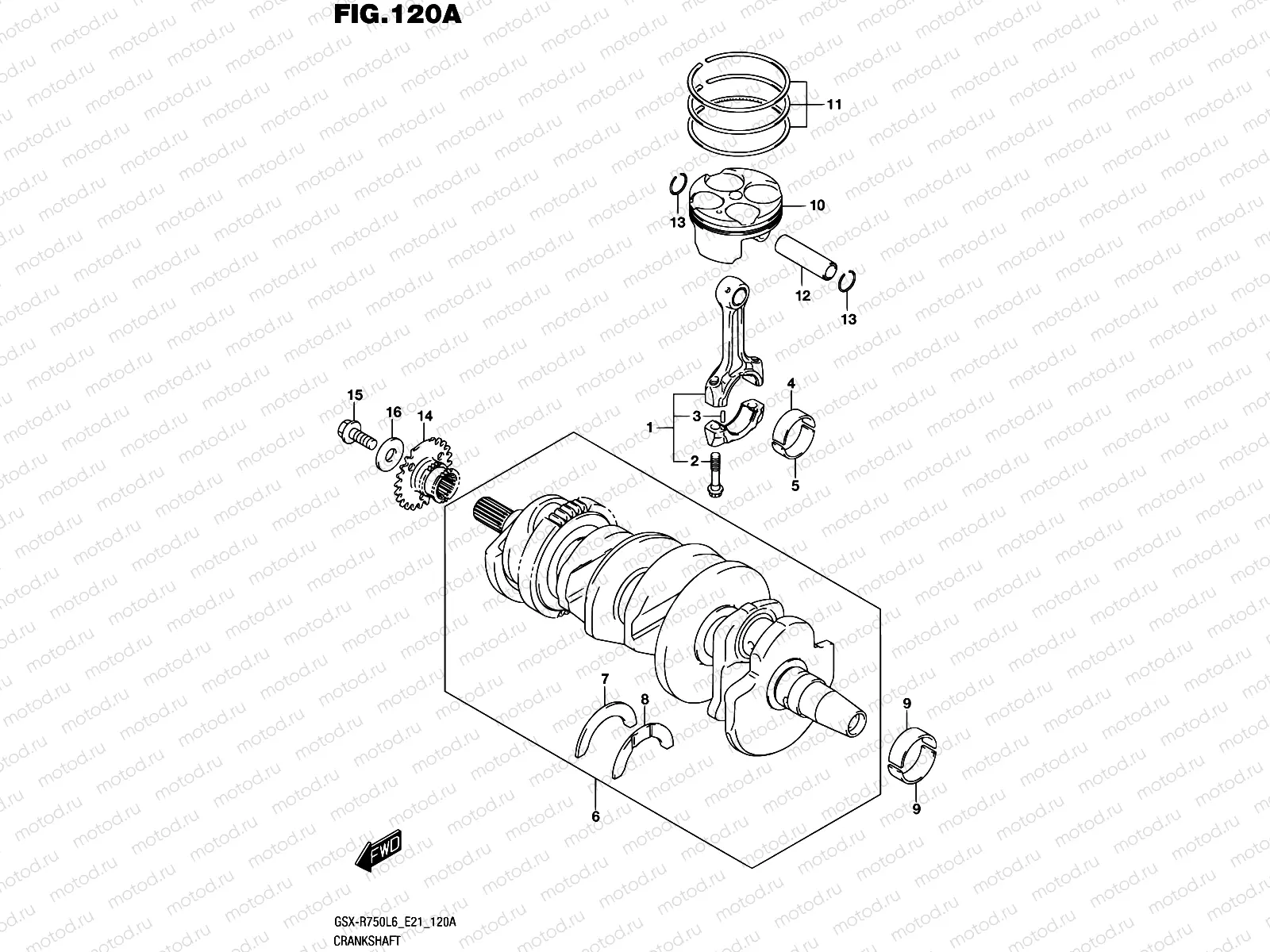 120A - CRANKSHAFT