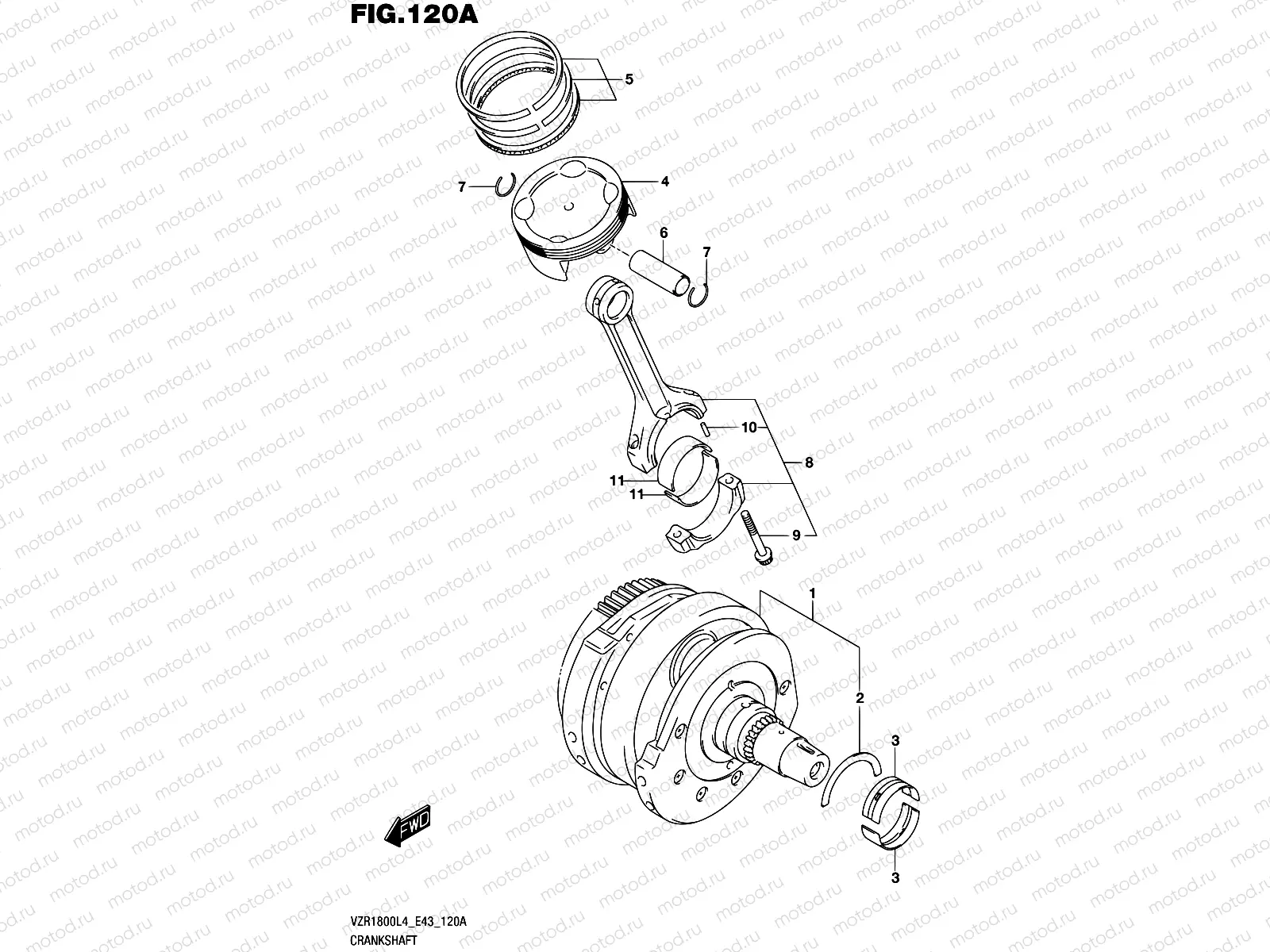 120A - CRANKSHAFT