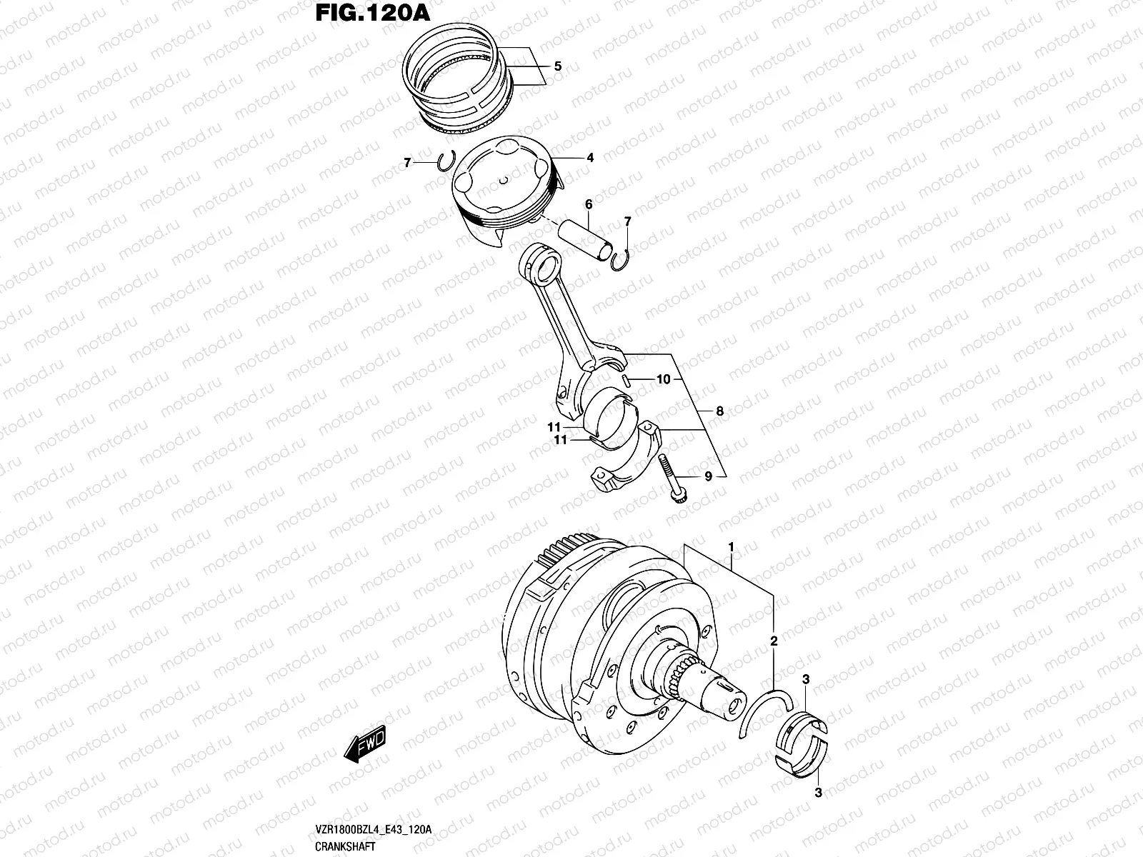 120A - CRANKSHAFT