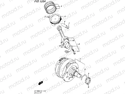 120A - CRANKSHAFT