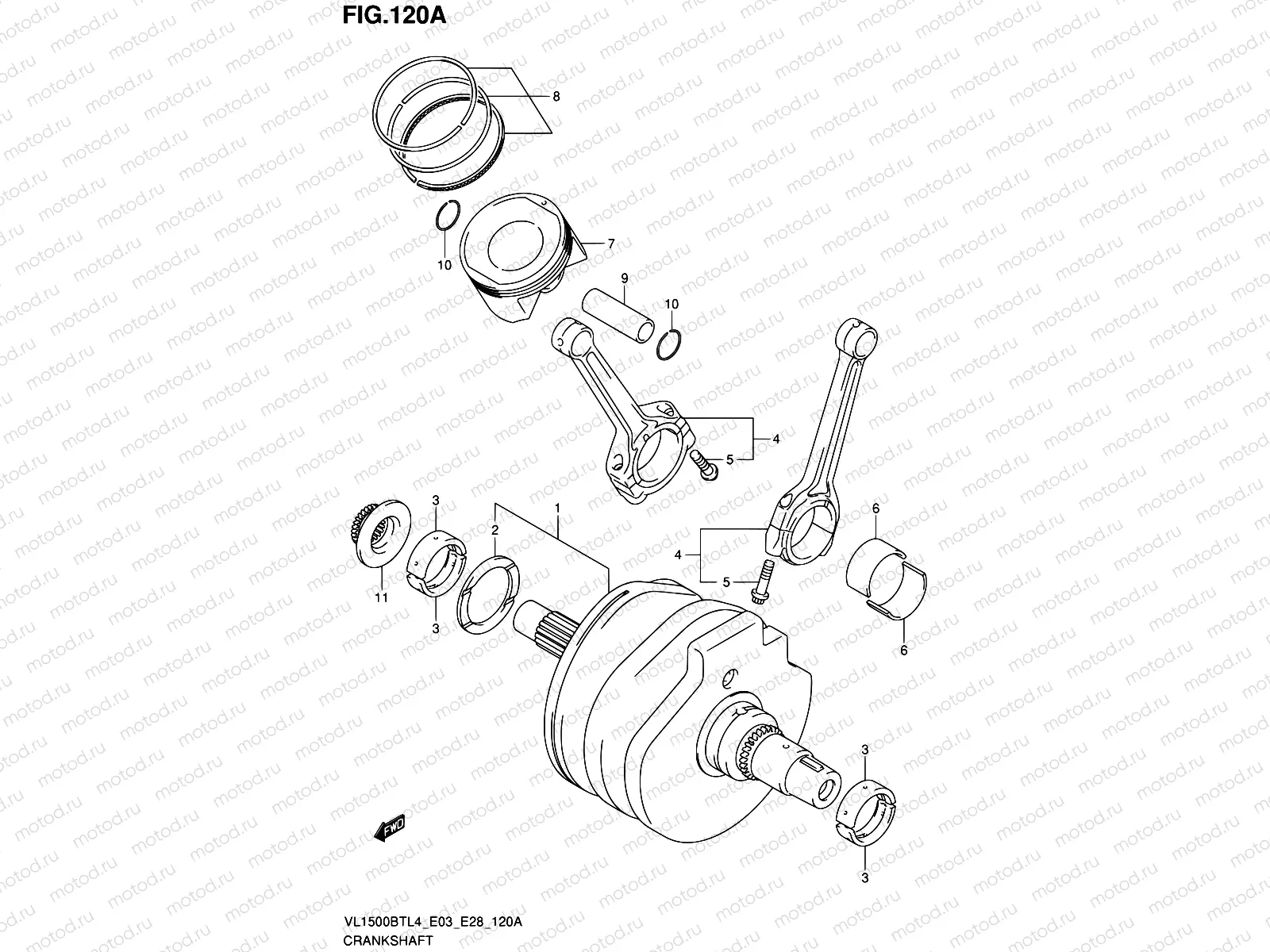 120A - CRANKSHAFT