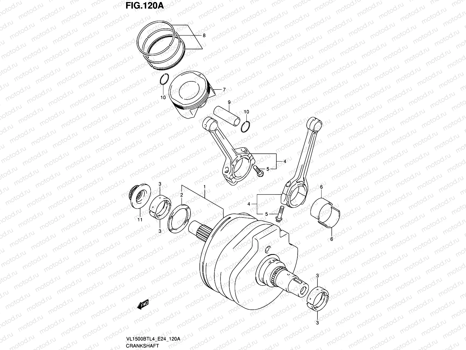 120A - CRANKSHAFT