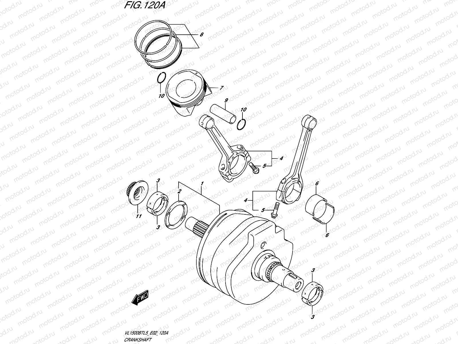 120A - CRANKSHAFT