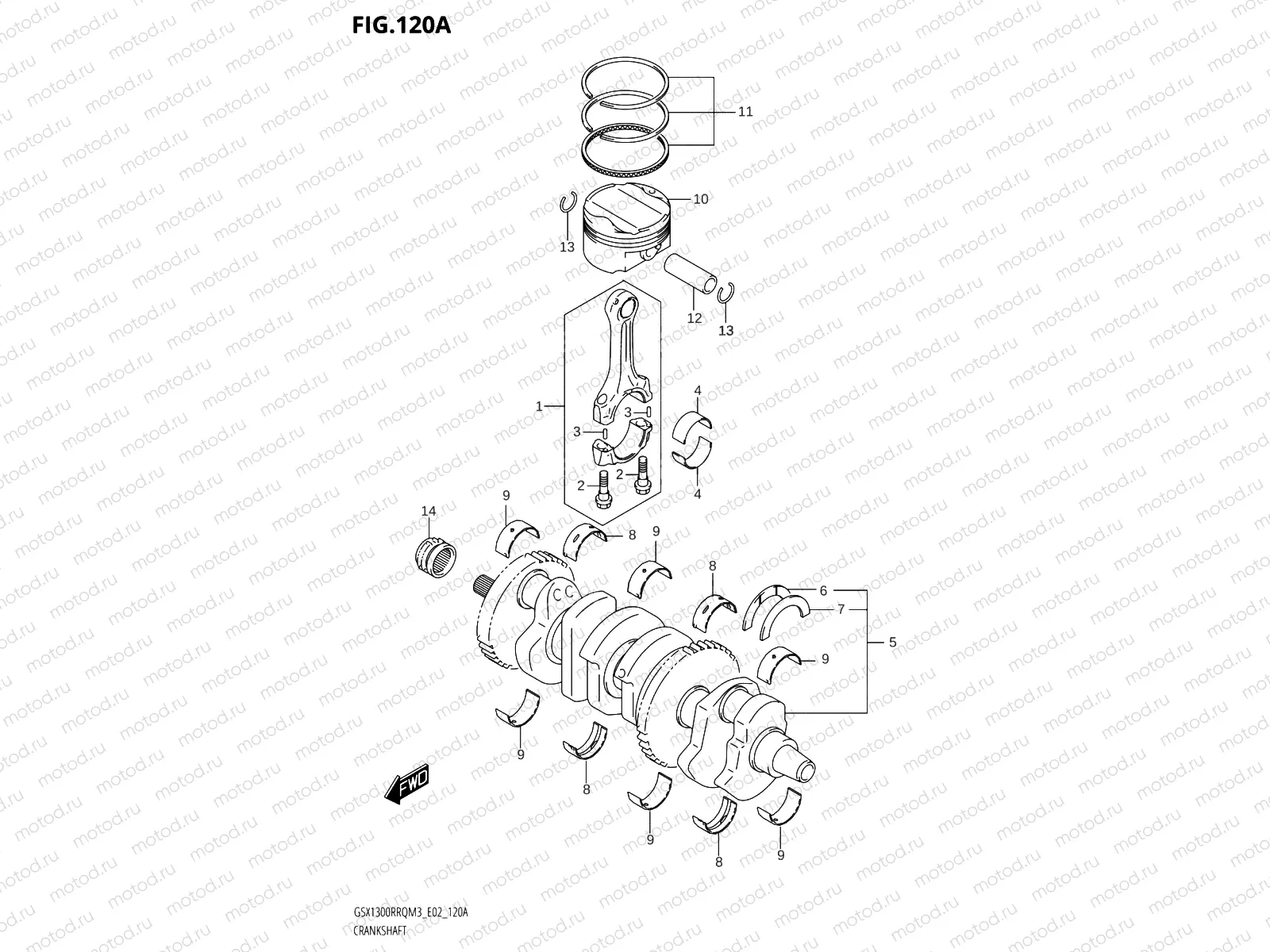 120A - CRANKSHAFT