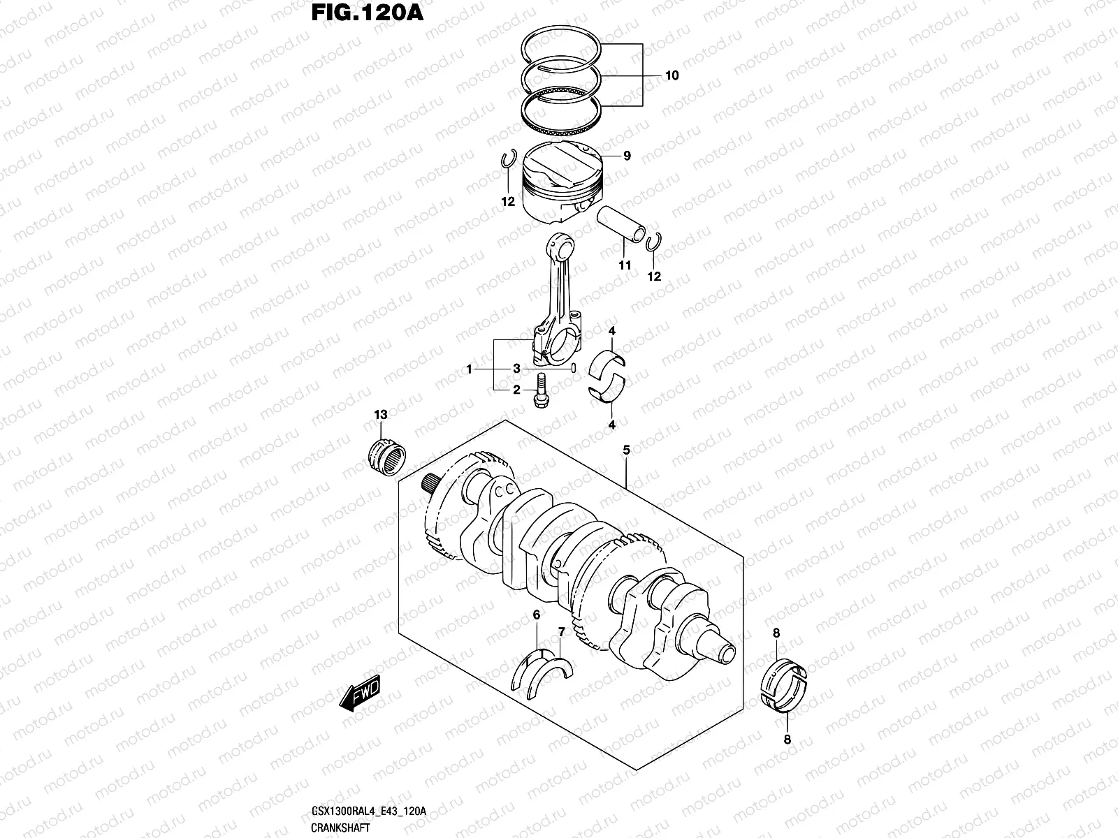 120A - CRANKSHAFT