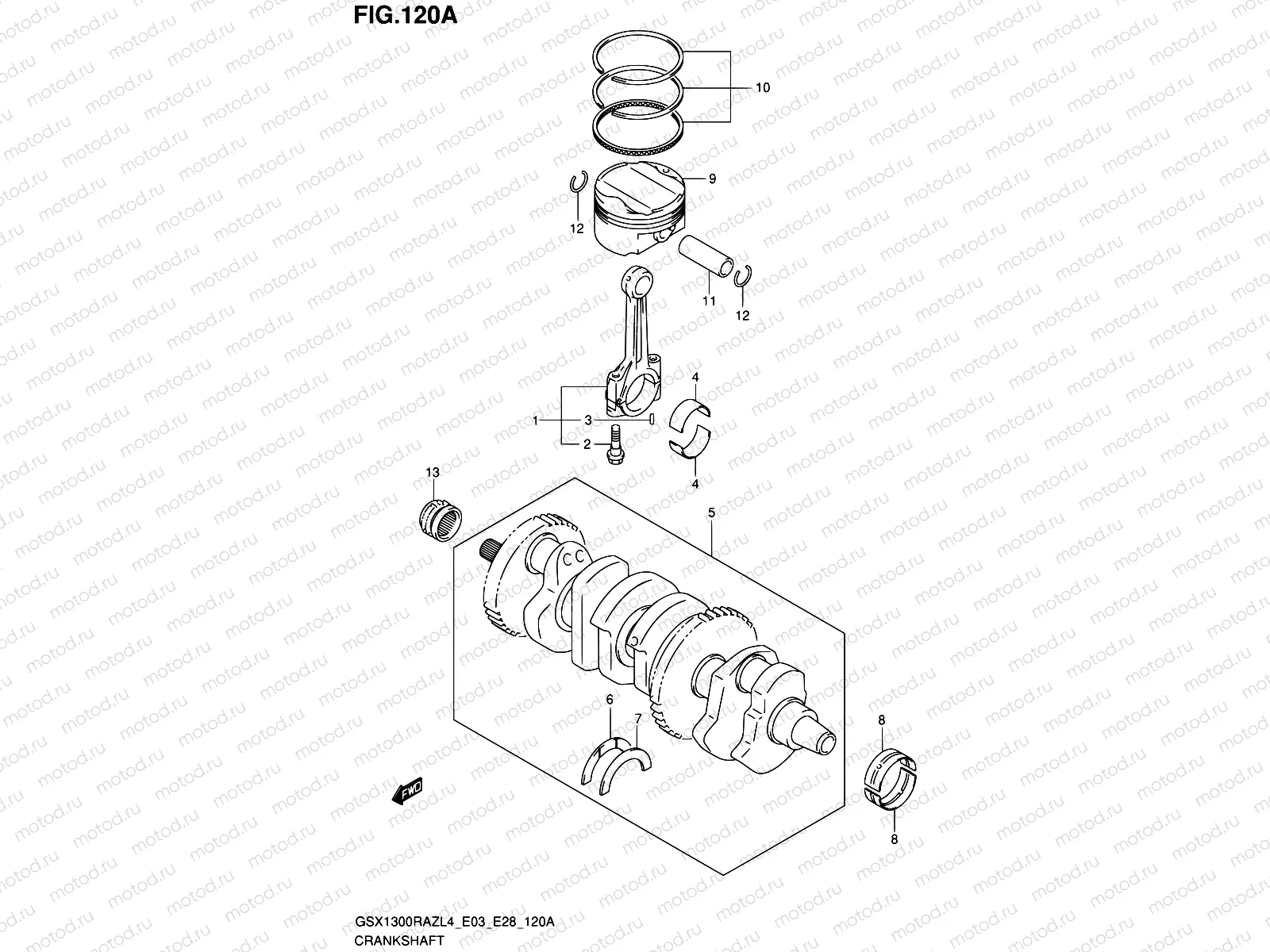 120A - CRANKSHAFT