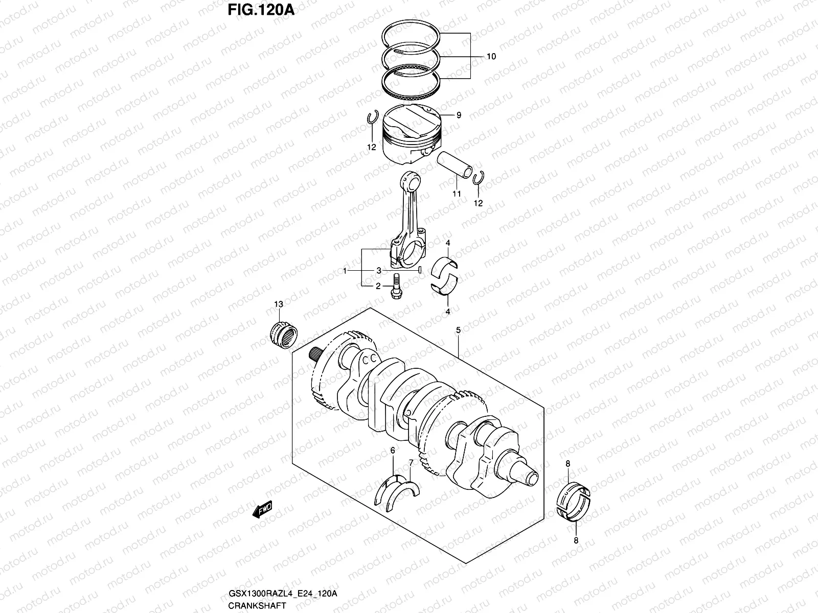 120A - CRANKSHAFT