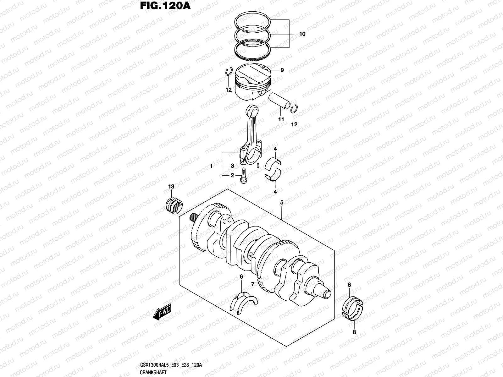 120A - CRANKSHAFT