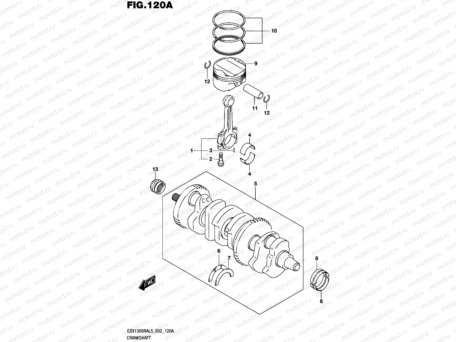 120A - CRANKSHAFT