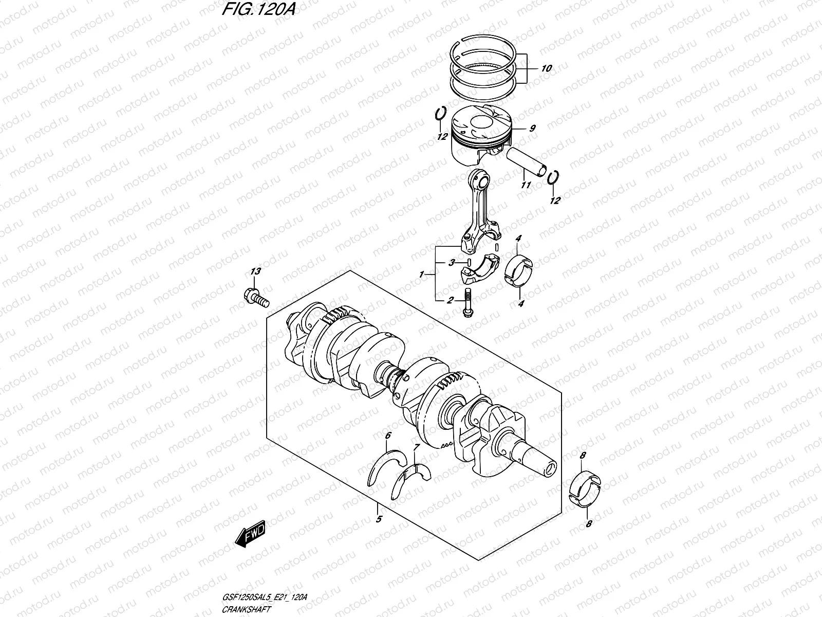 120A - CRANKSHAFT