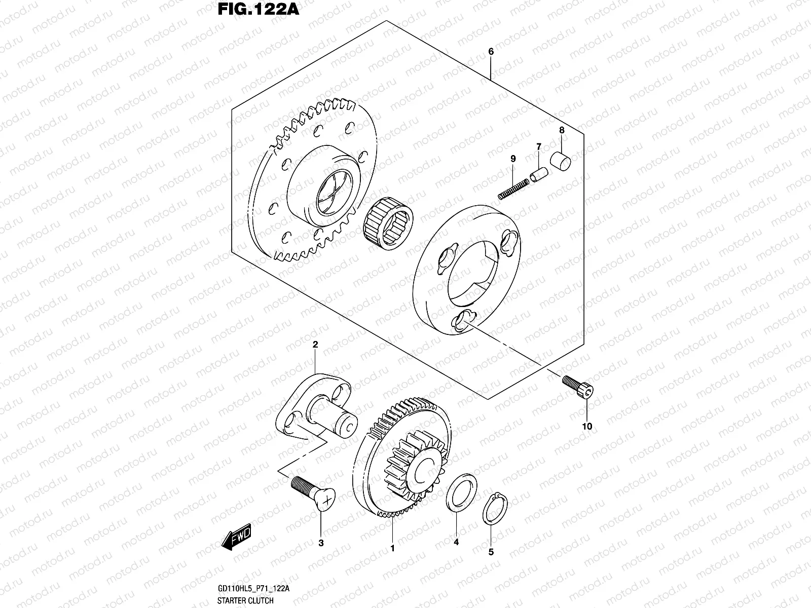 122A - STARTER CLUTCH