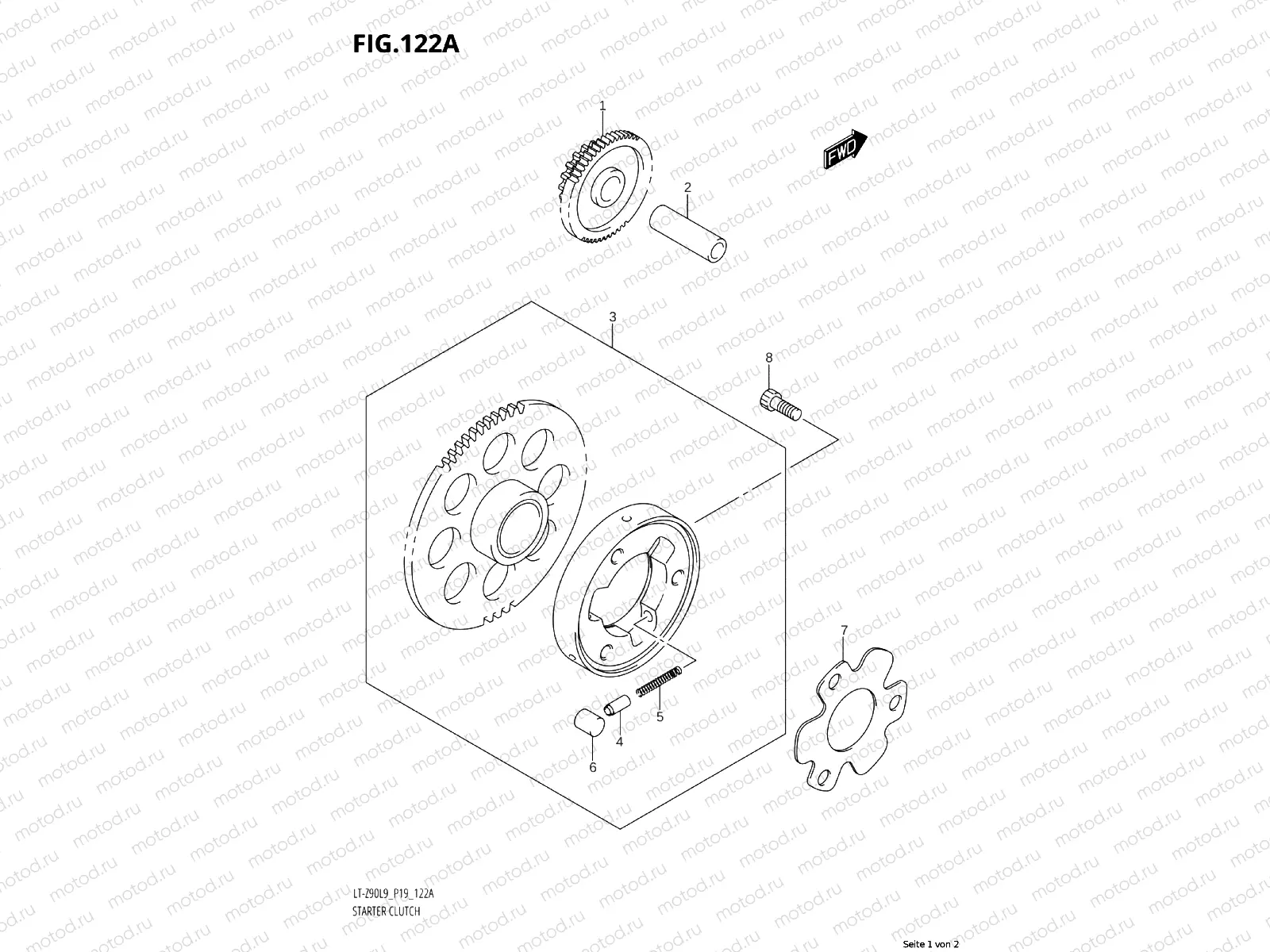 122A - STARTER CLUTCH