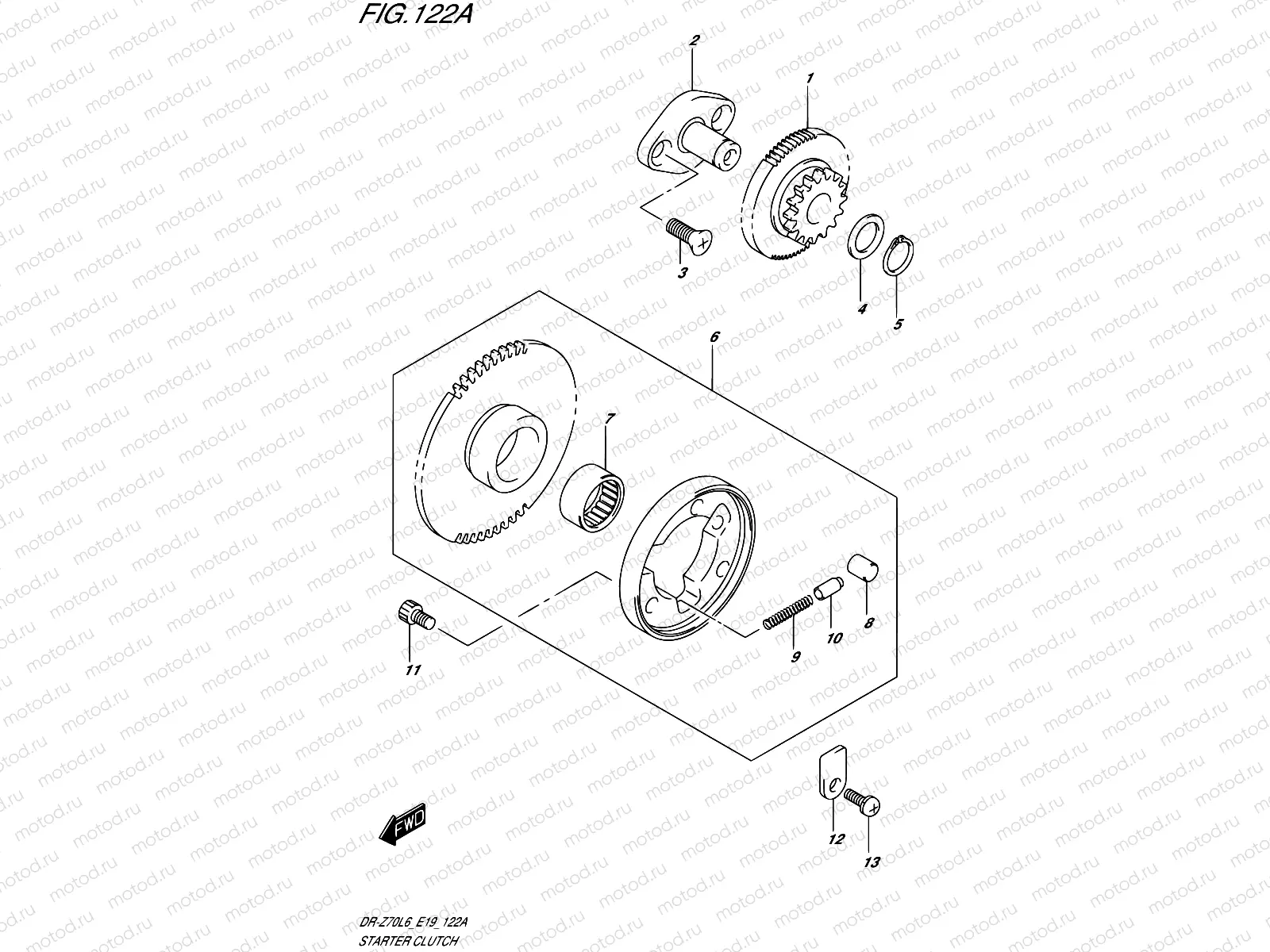 122A - STARTER CLUTCH