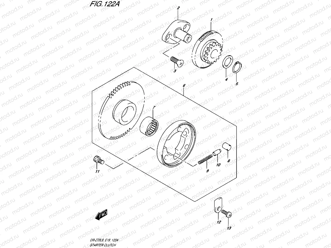 122A - STARTER CLUTCH