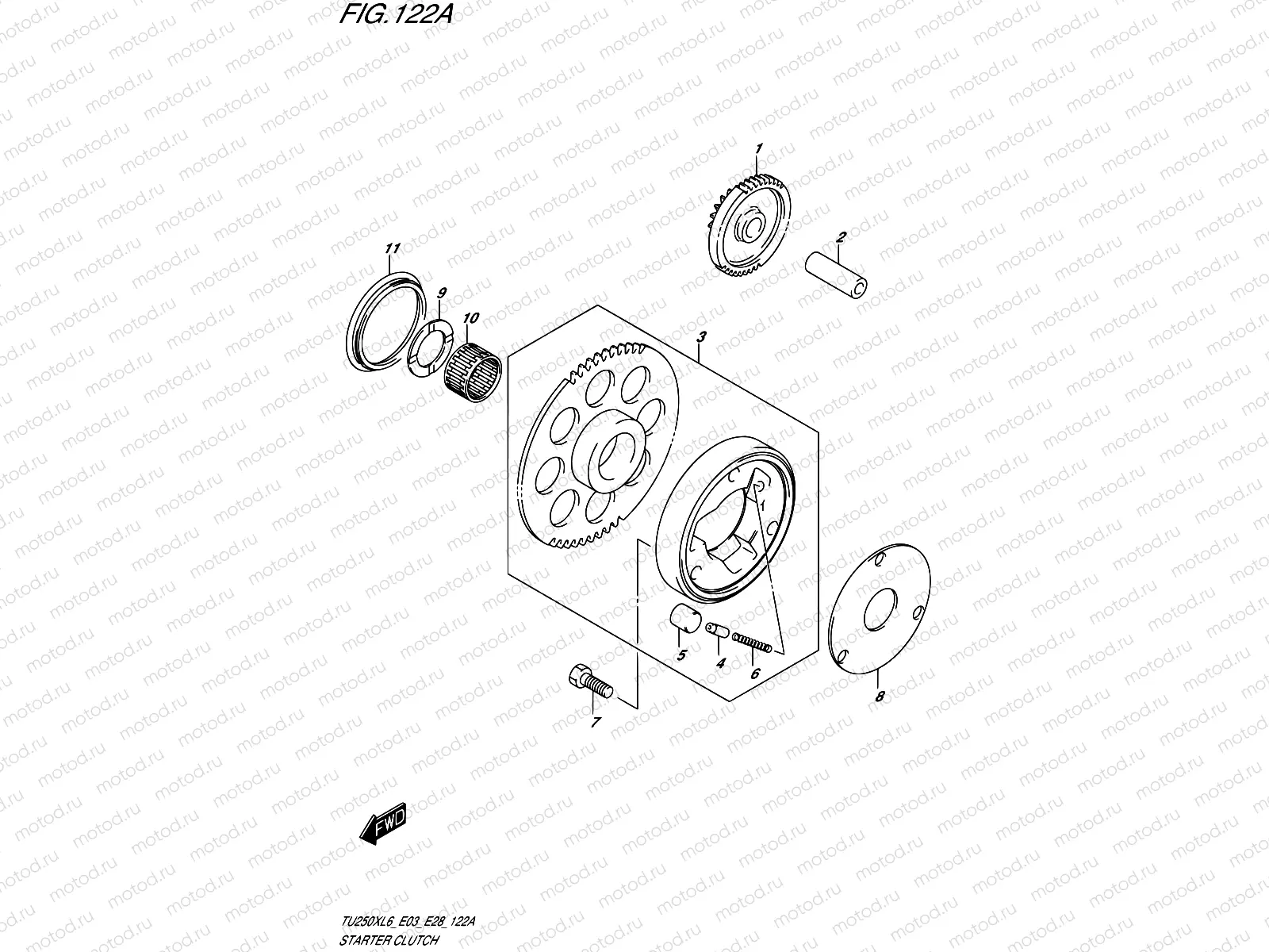 122A - STARTER CLUTCH