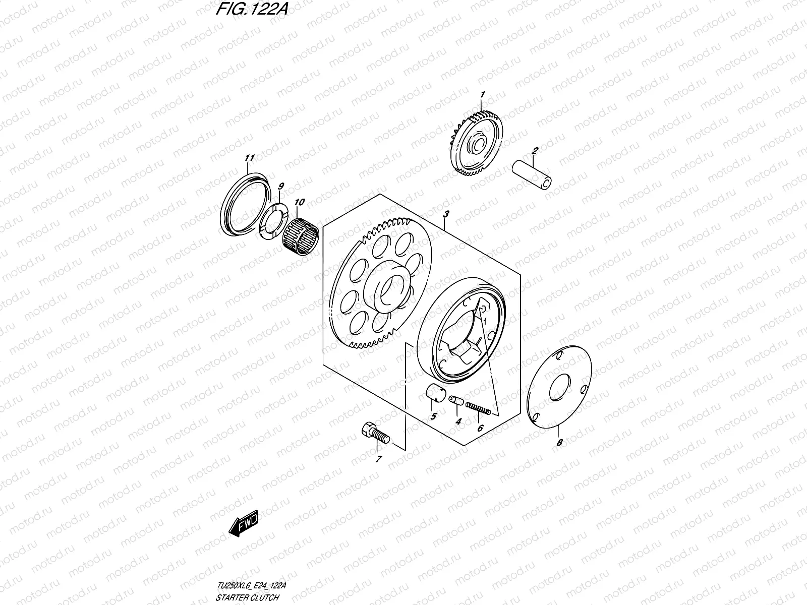 122A - STARTER CLUTCH