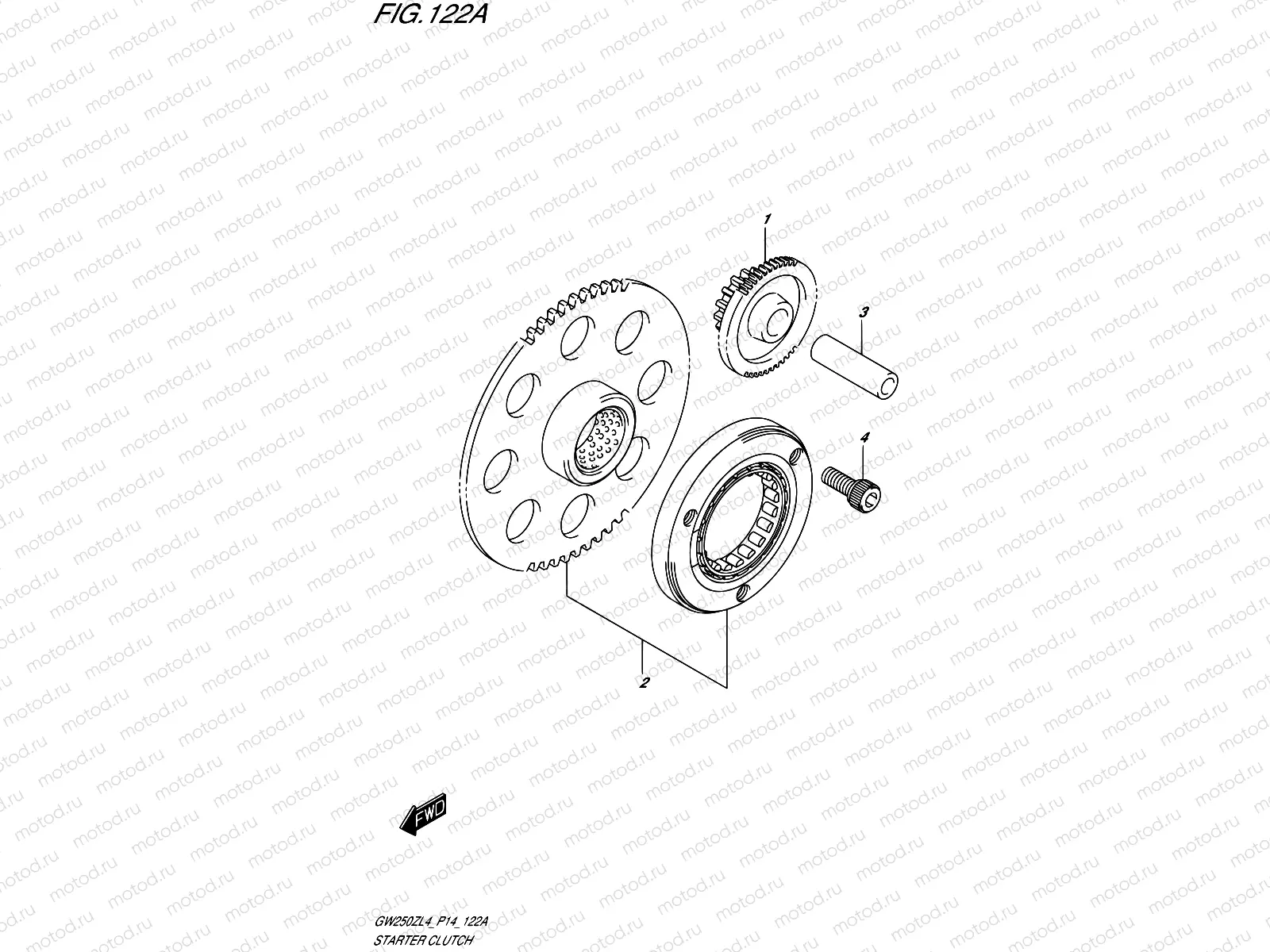 122A - STARTER CLUTCH