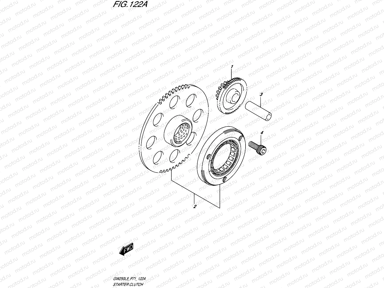 122A - STARTER CLUTCH