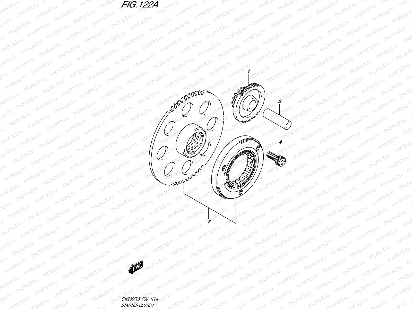 122A - STARTER CLUTCH