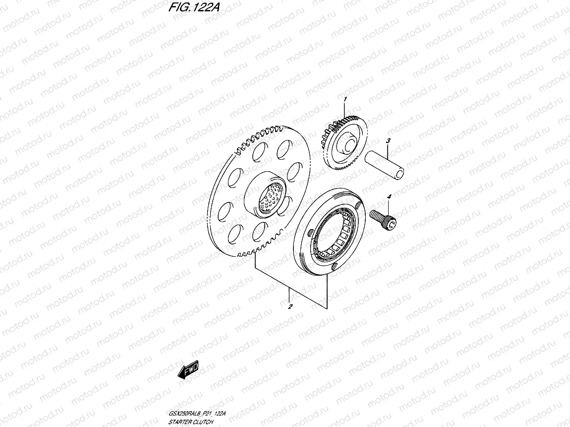 122A - STARTER CLUTCH