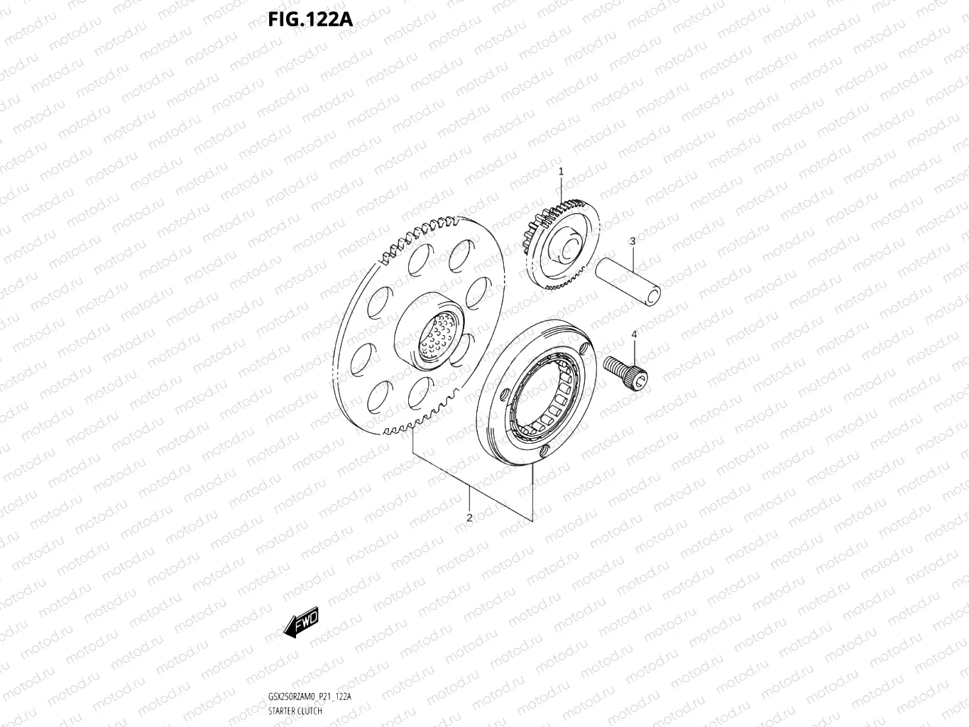 122A - STARTER CLUTCH