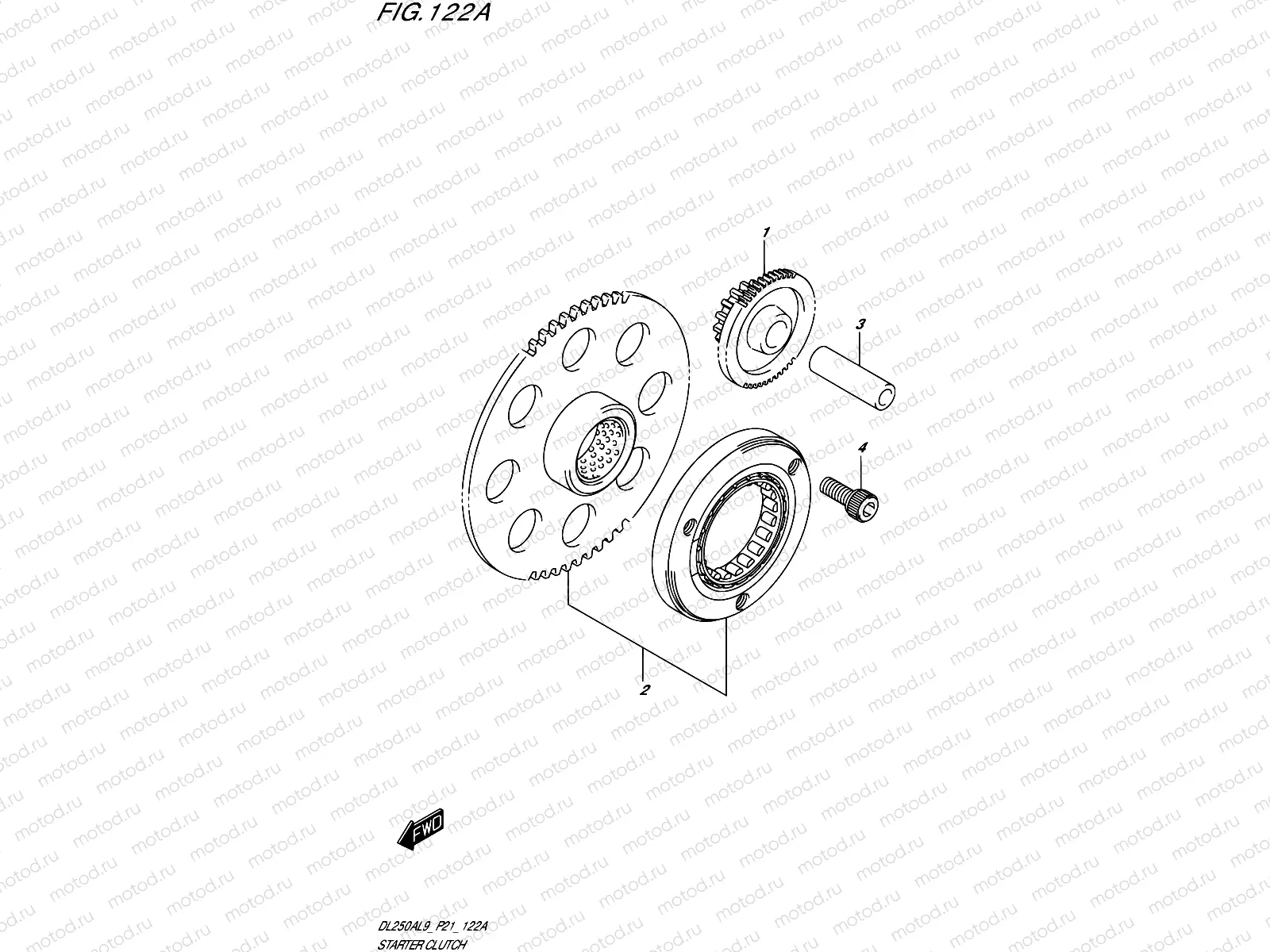 122A - STARTER CLUTCH