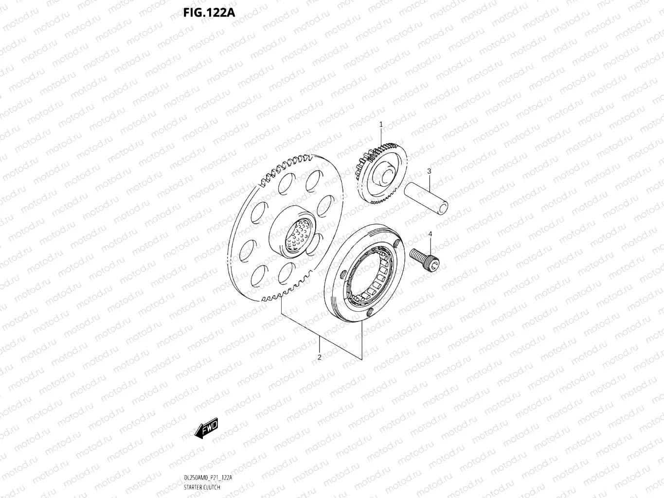 122A - STARTER CLUTCH