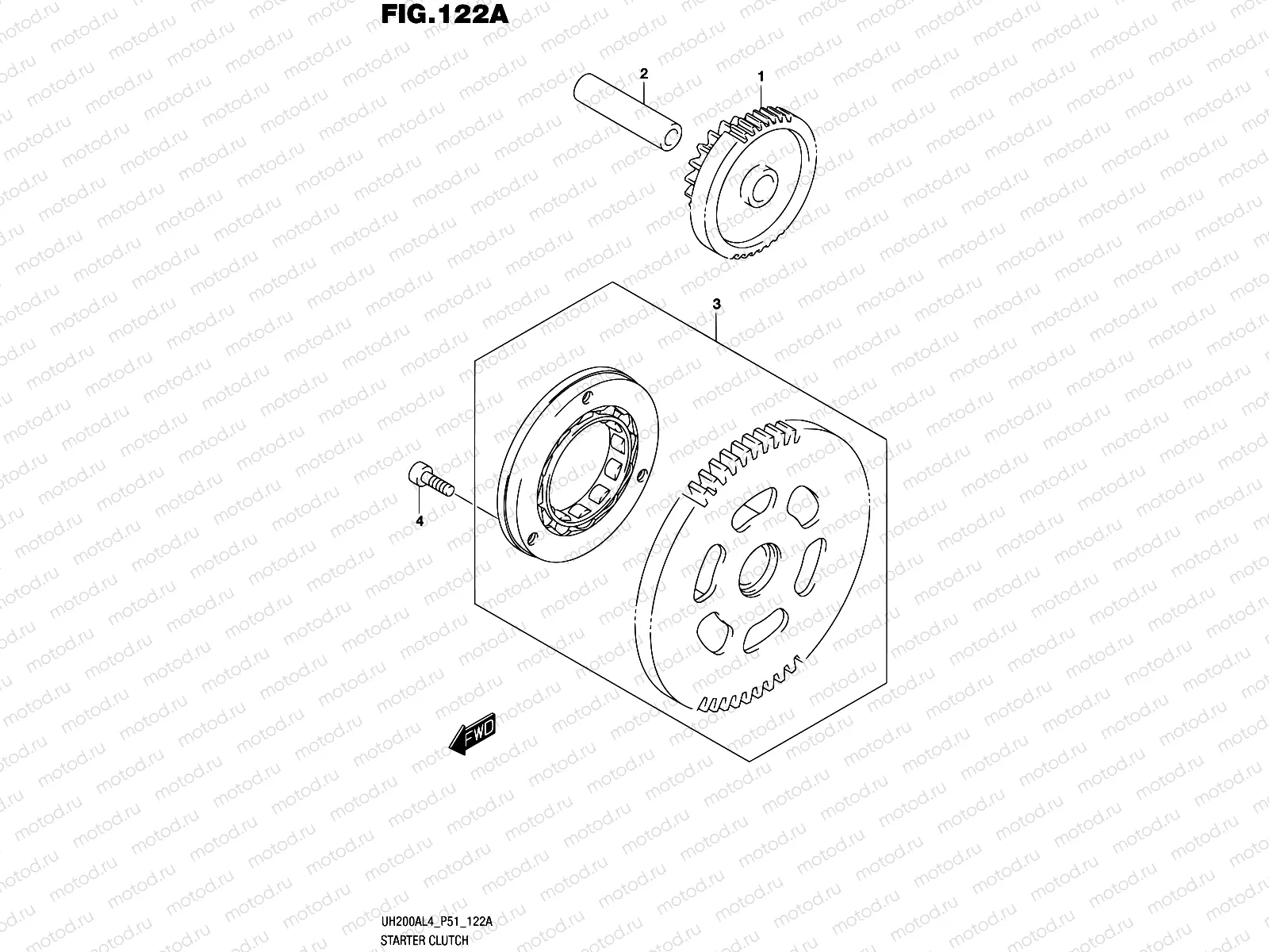 122A - STARTER CLUTCH