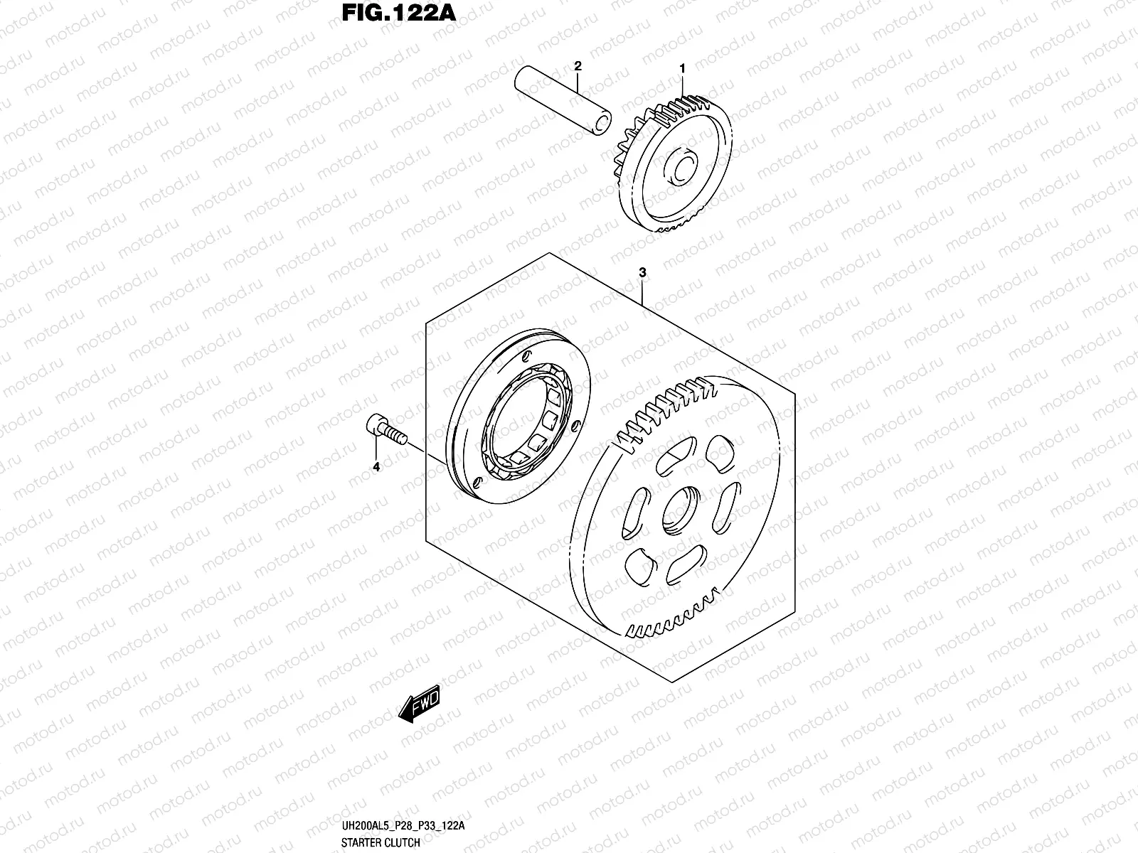 122A - STARTER CLUTCH