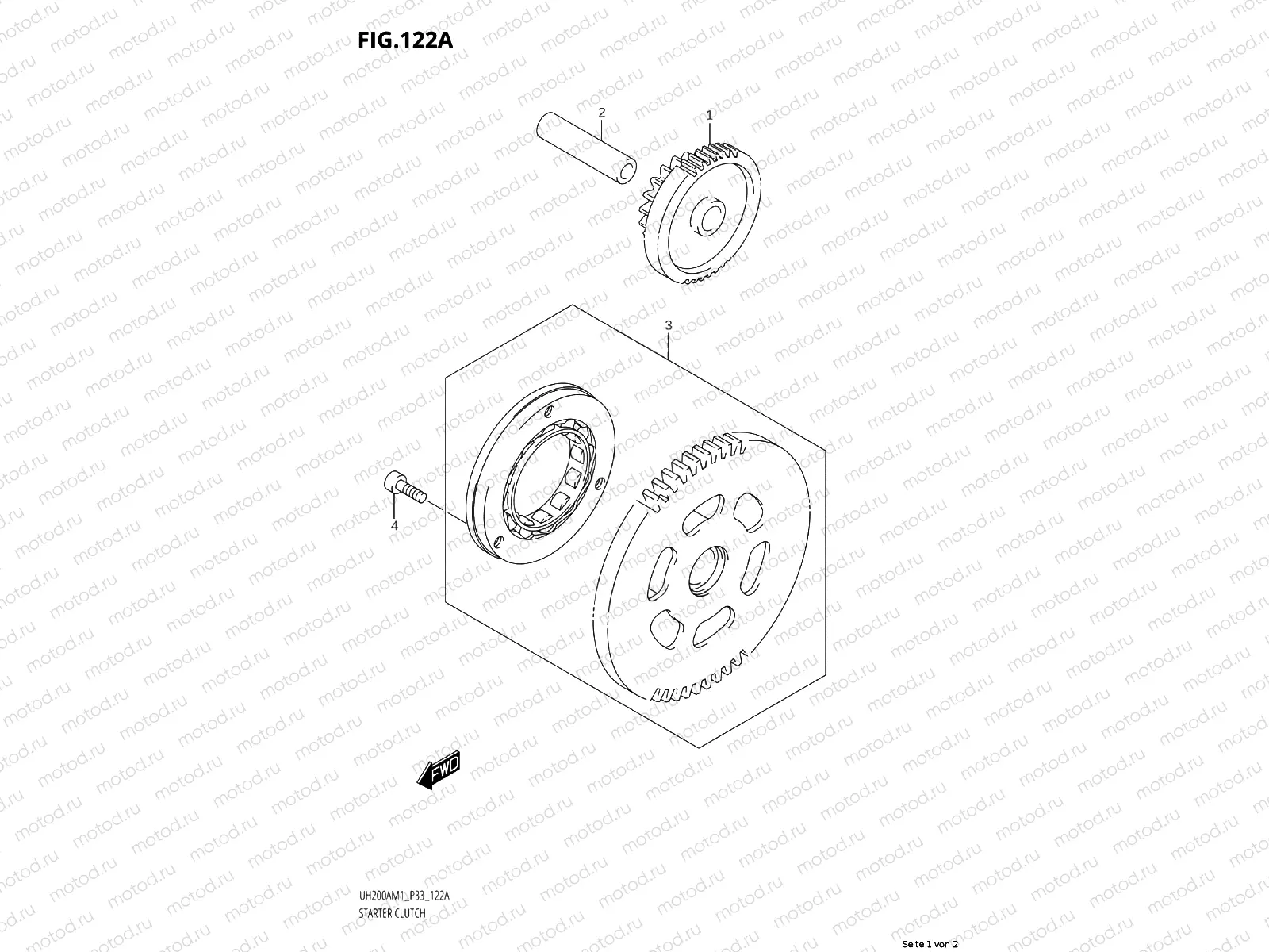 122A - STARTER CLUTCH