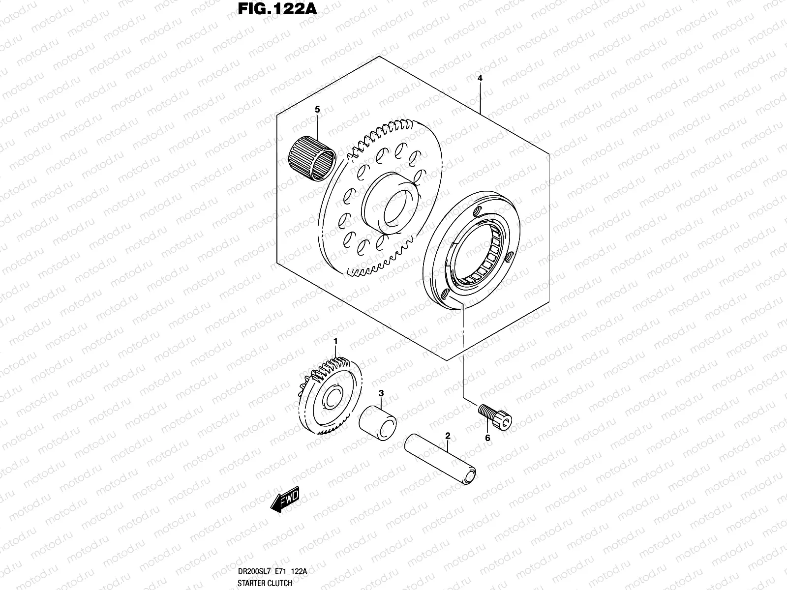 122A - STARTER CLUTCH