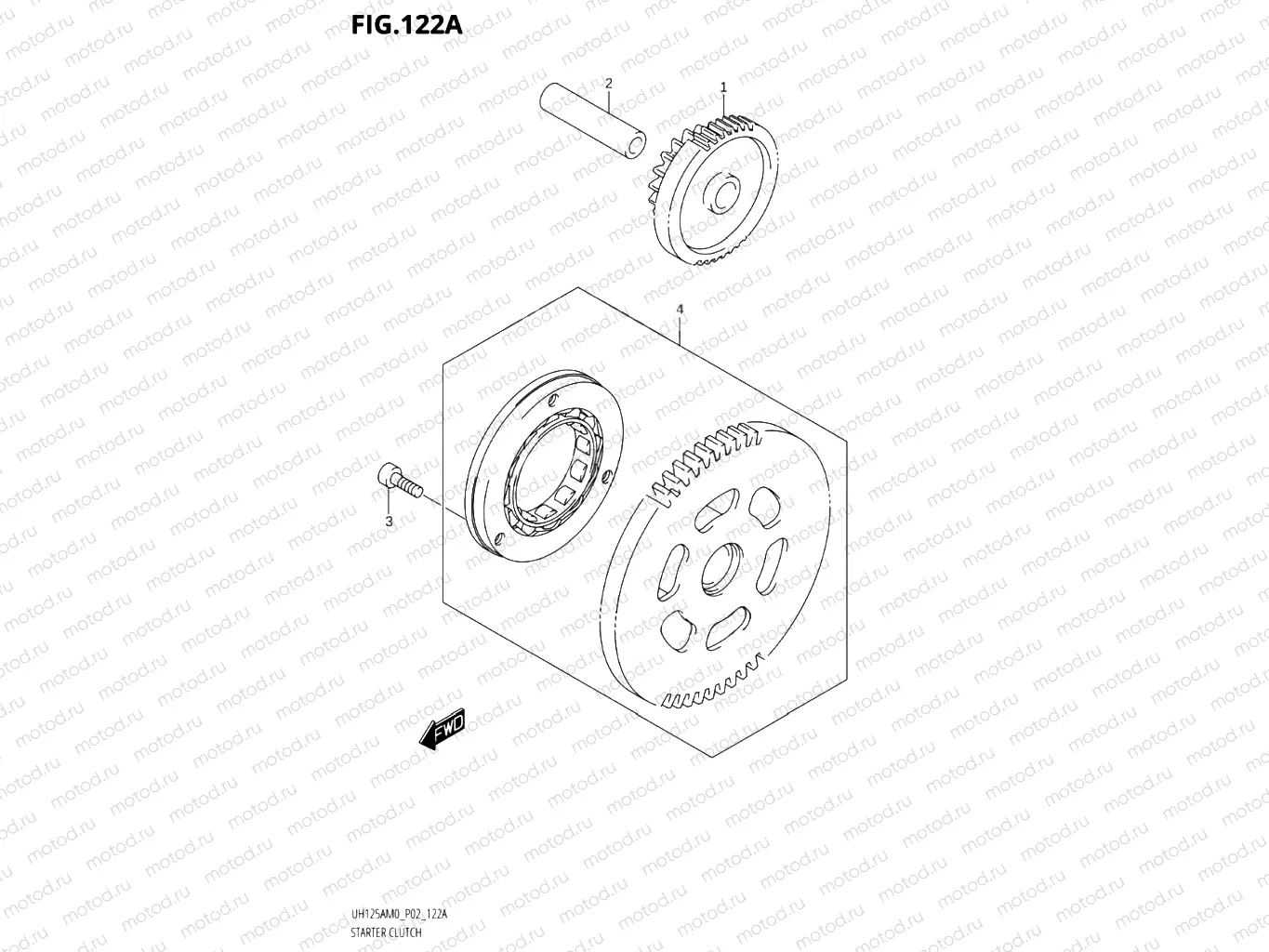122A - STARTER CLUTCH