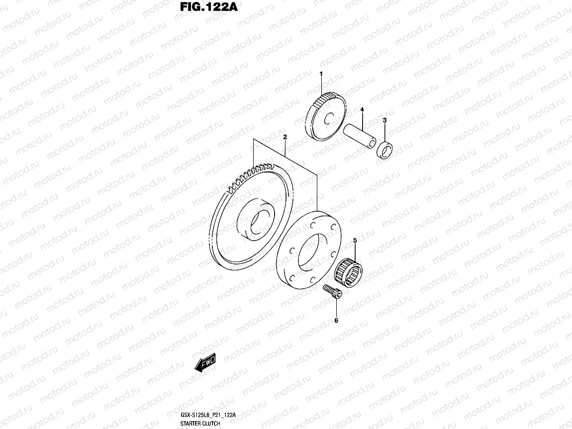 122A - STARTER CLUTCH