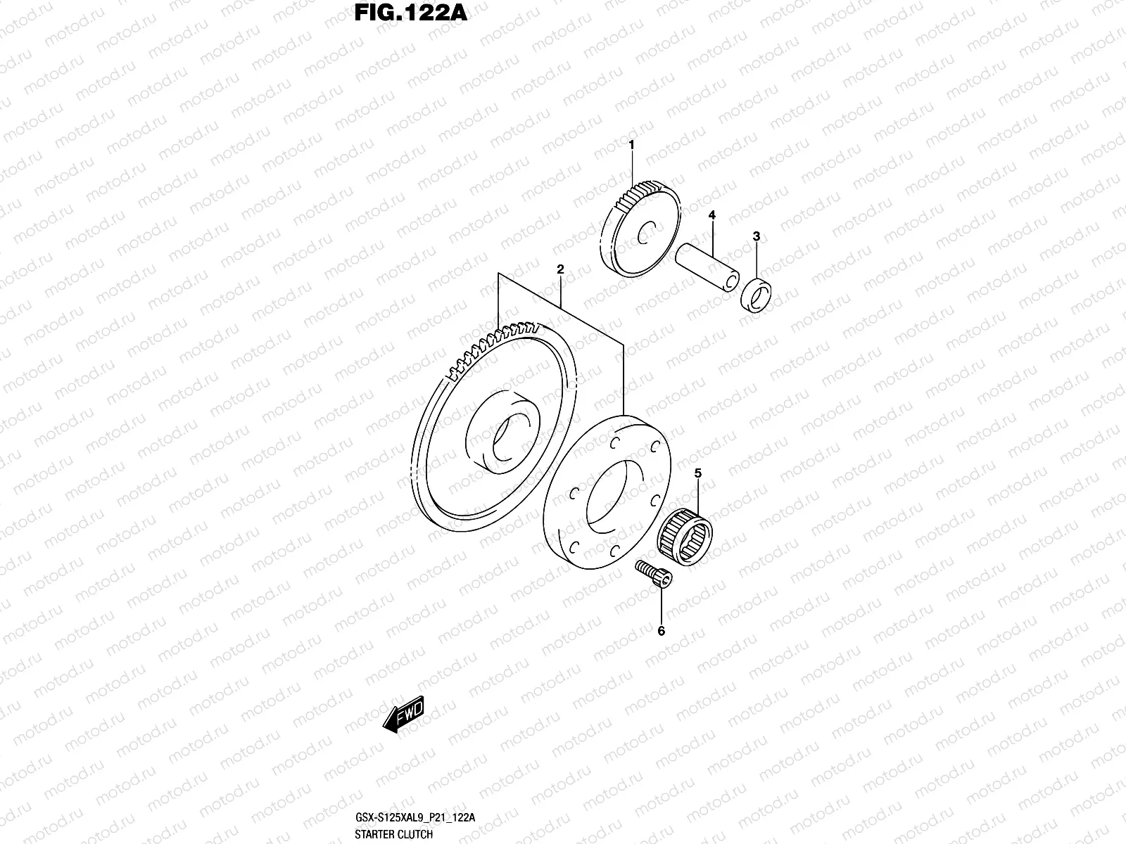 122A - STARTER CLUTCH