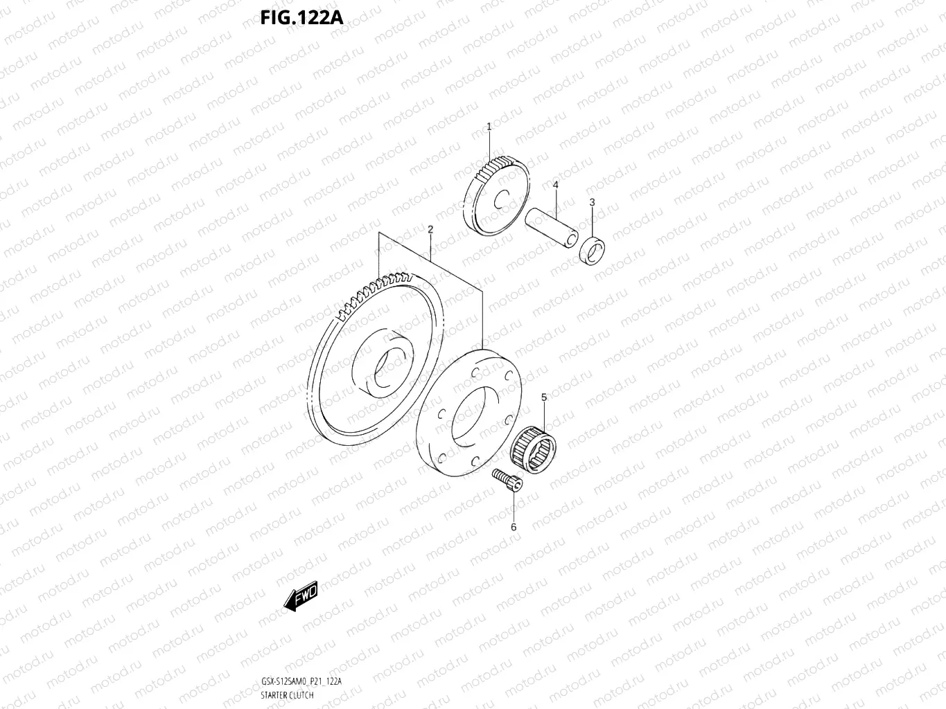 122A - STARTER CLUTCH