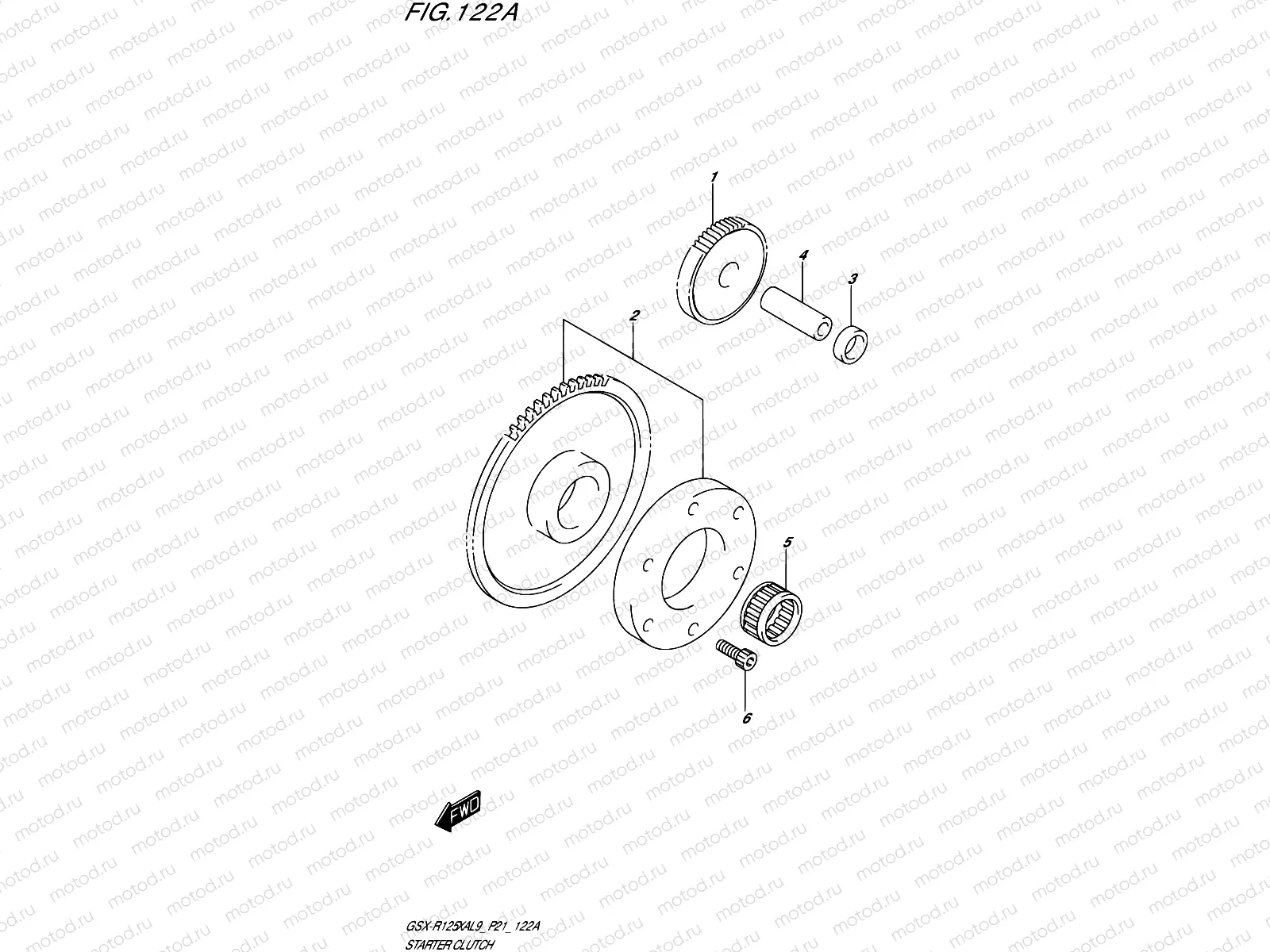 122A - STARTER CLUTCH