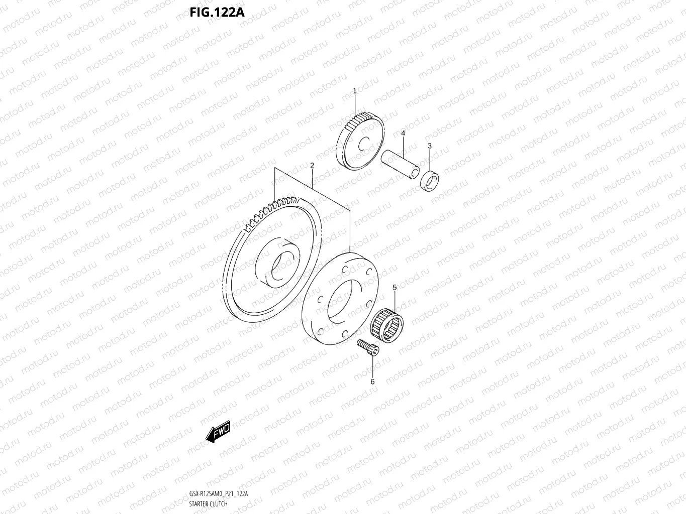 122A - STARTER CLUTCH