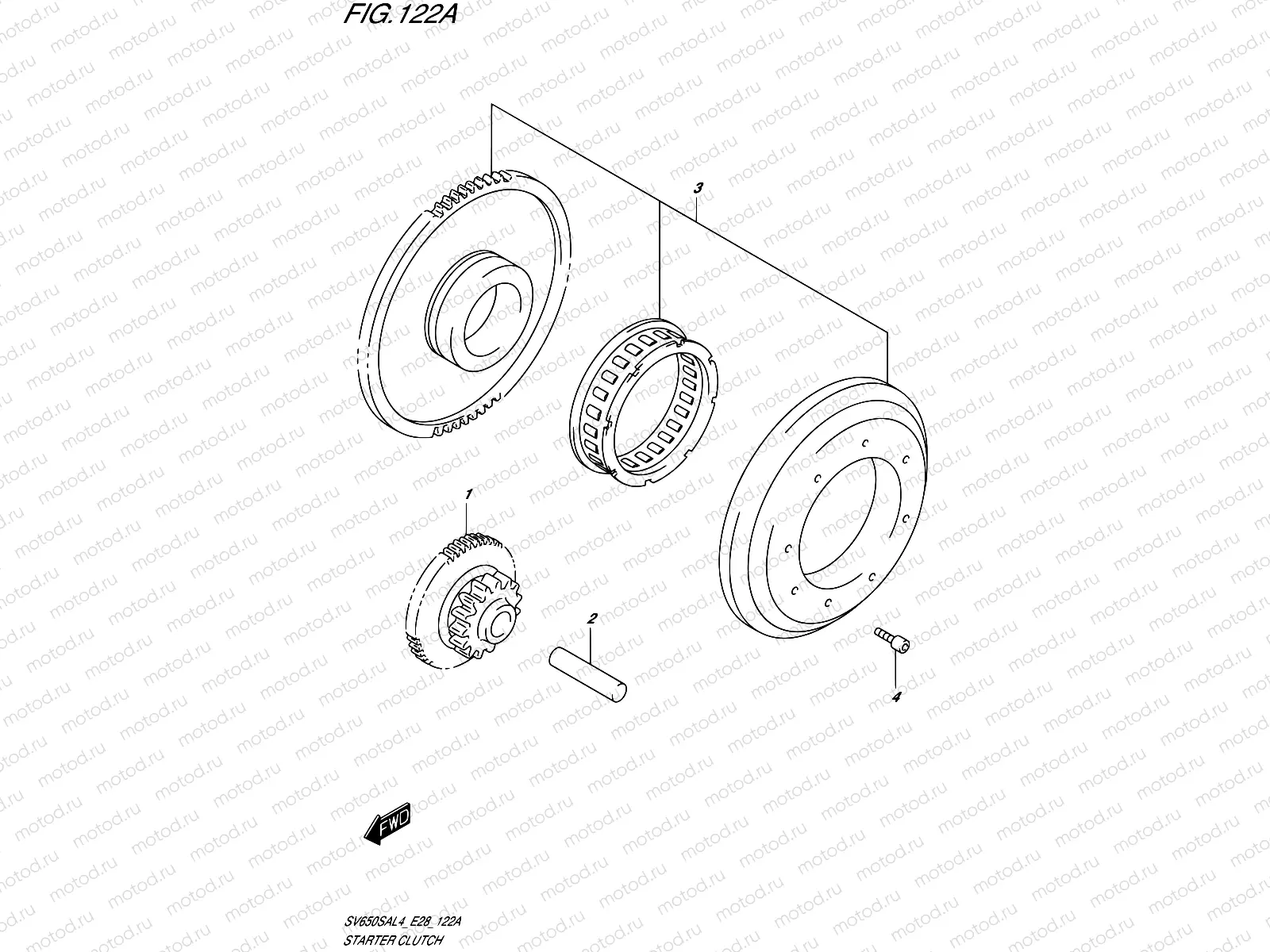 122A - STARTER CLUTCH