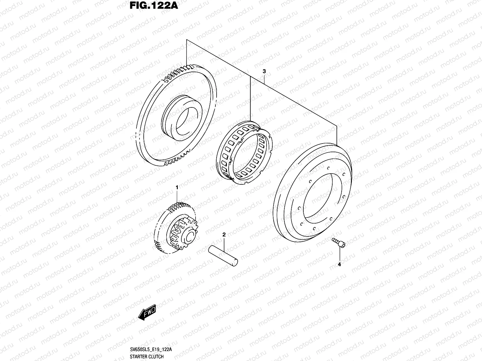 122A - STARTER CLUTCH